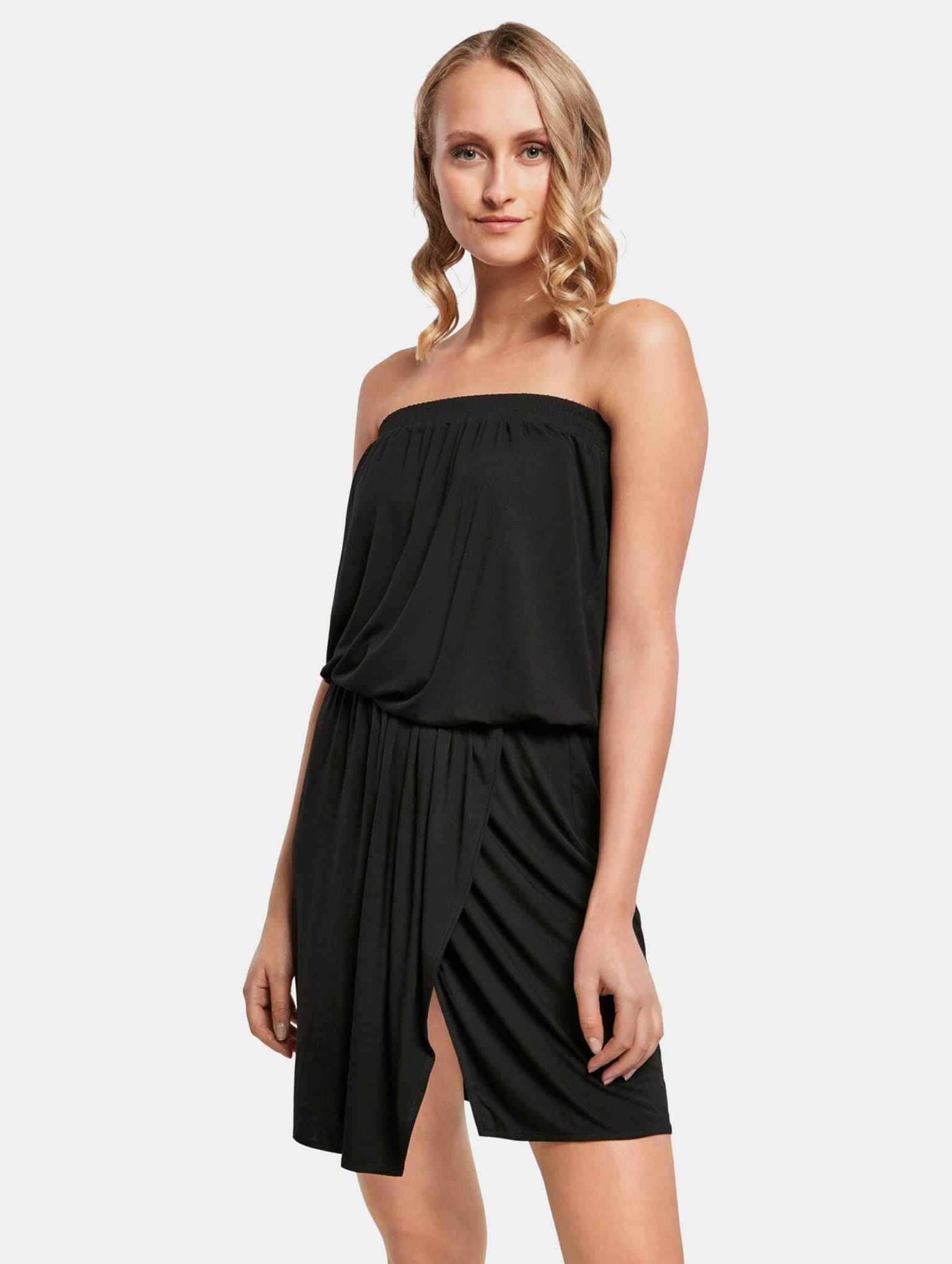 Urban Classics Ladies Viscose Short Bandeau Dress