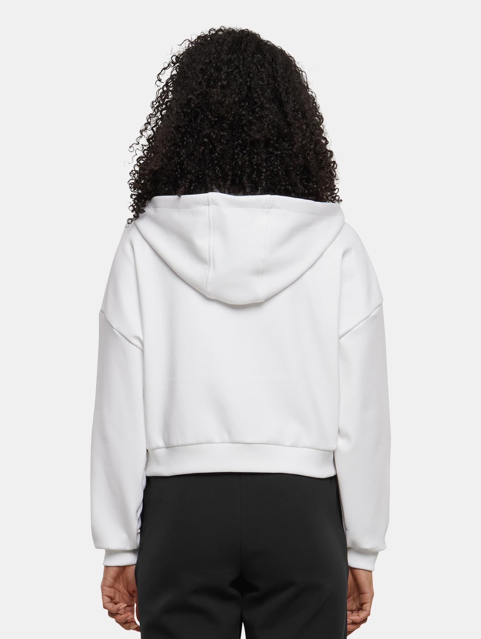 Urban Classics Ladies Cozy Short Zip Hoody – Bild 2