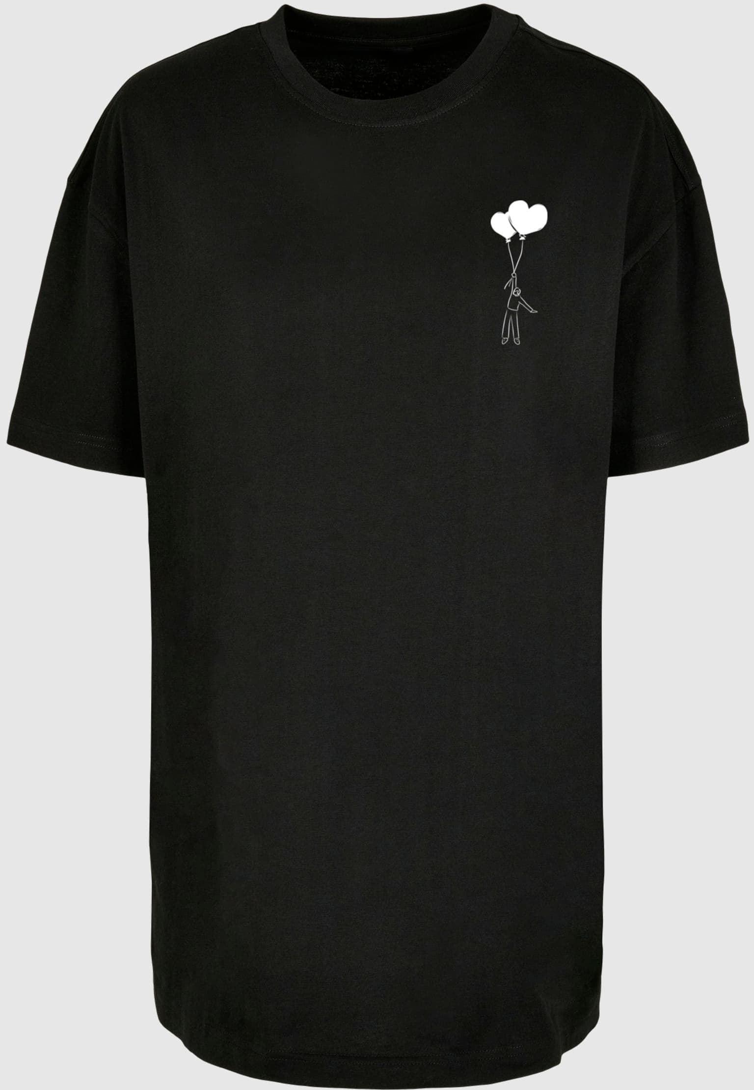 Merchcode Ladies Love In The Air Oversized Boyfriend Tee – Bild 3