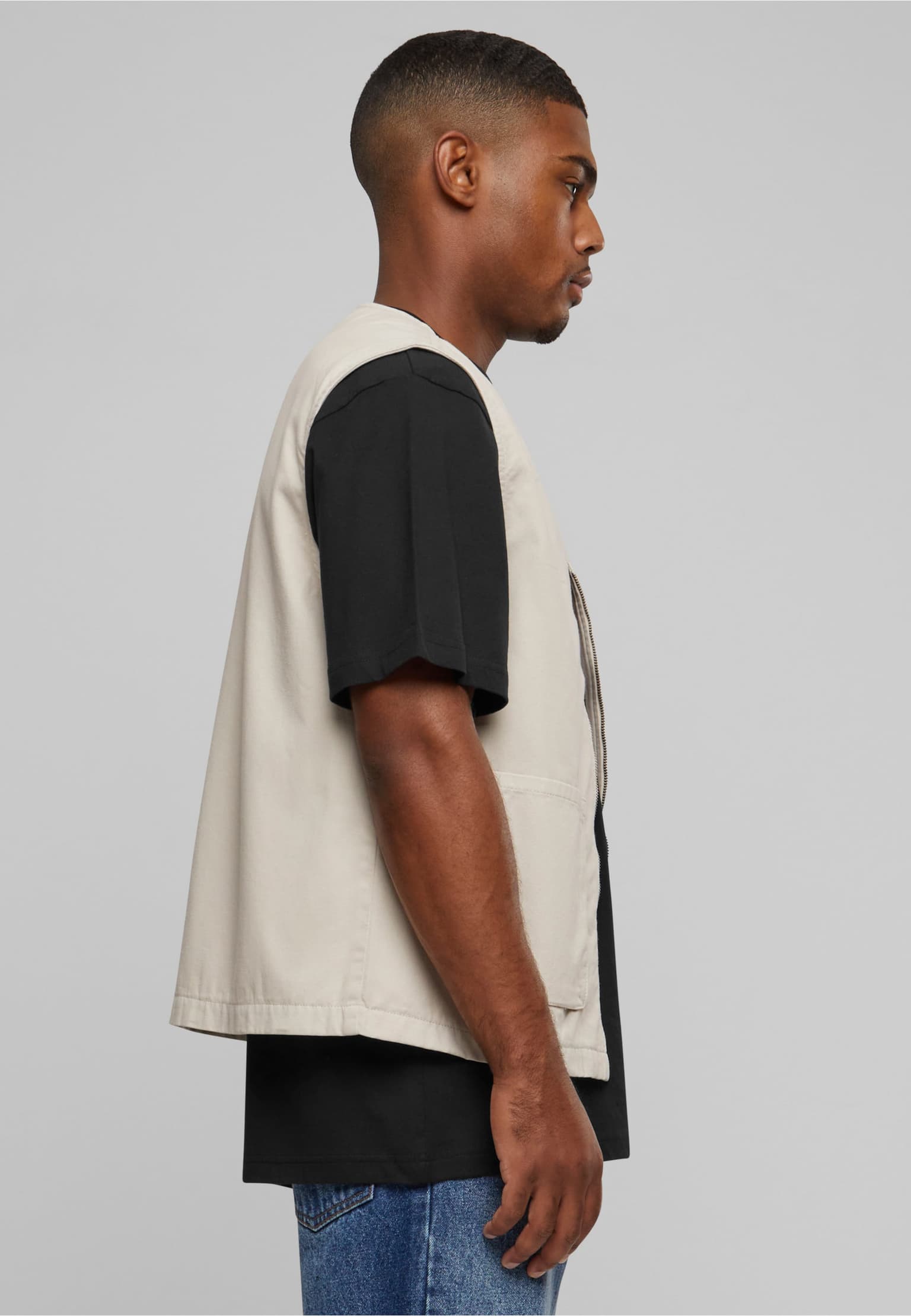 Urban Classics Essentials Cotton Vest – Bild 4