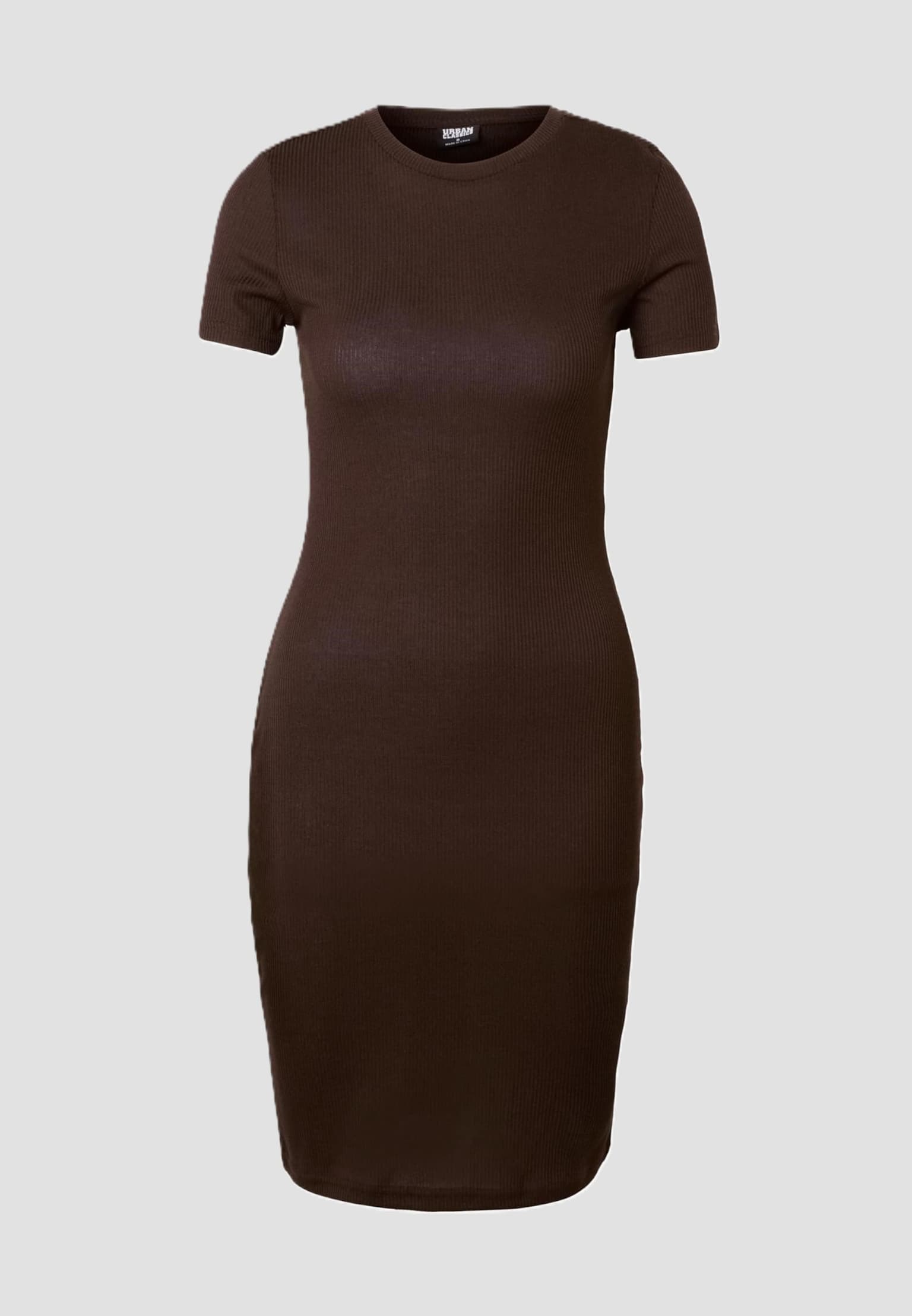 Urban Classics Ladies Basic Slim Fit T-Shirt Dress – Bild 3