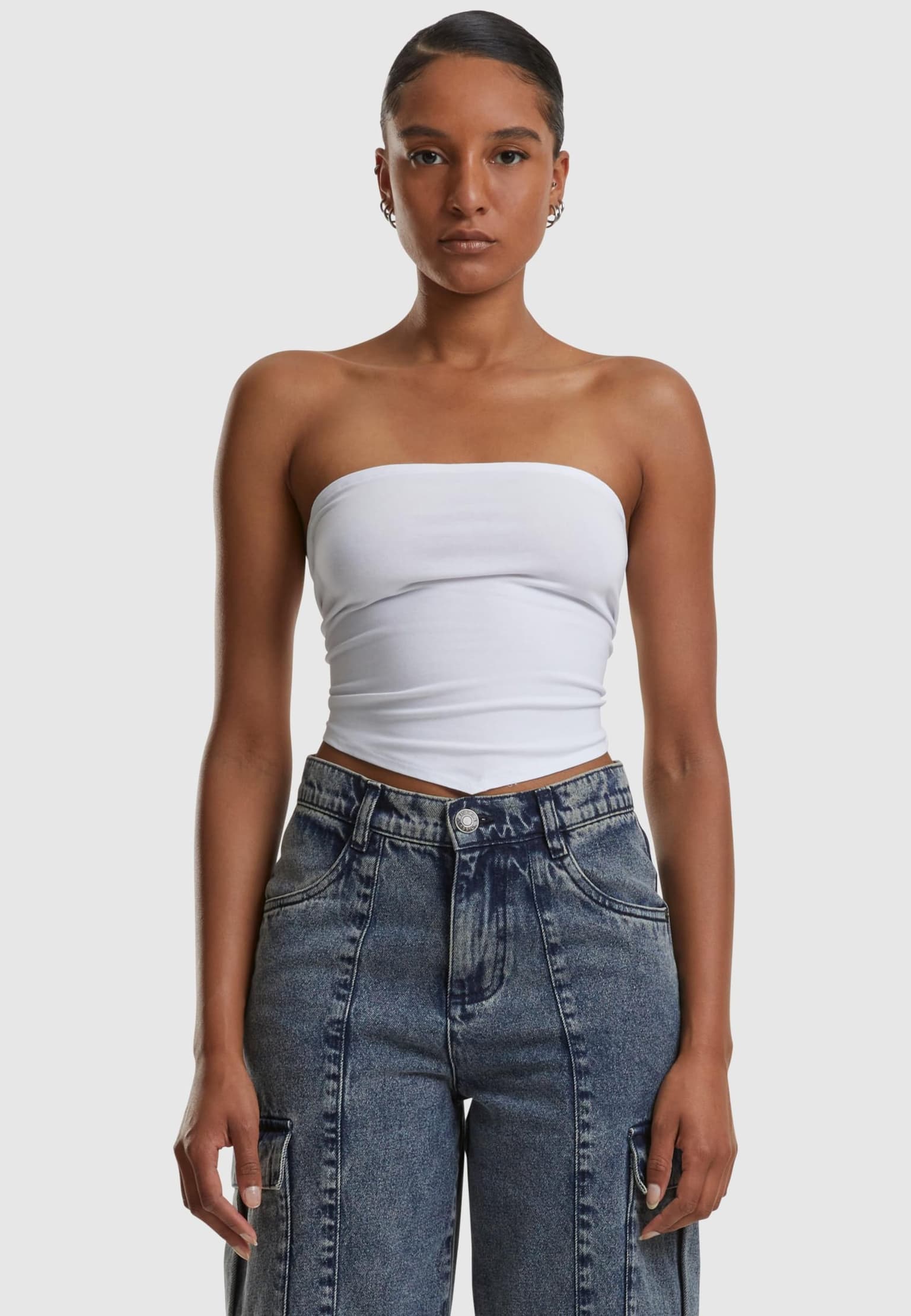 Urban Classics Ladies Knotted Bandeau Top – Bild 3