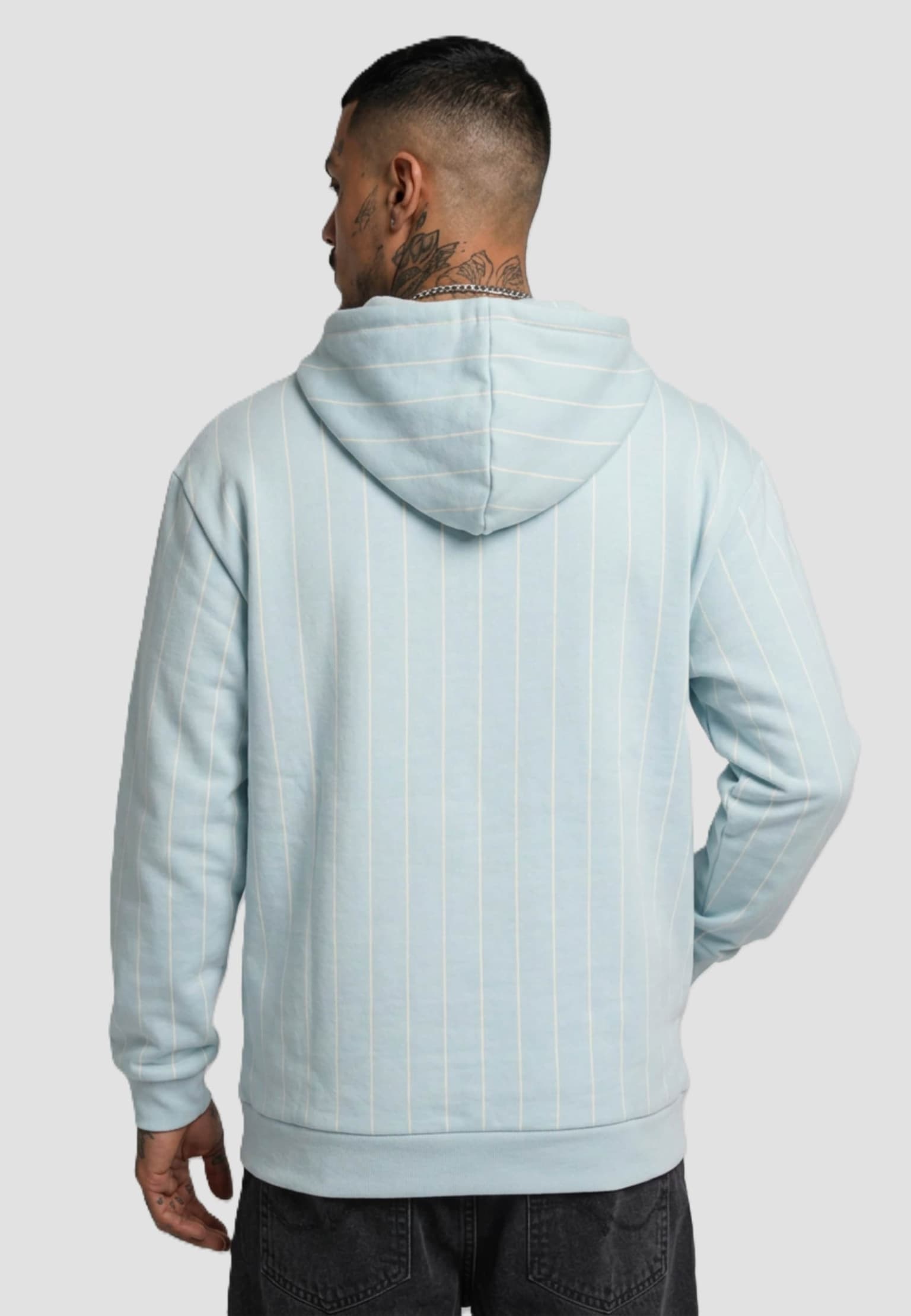 Karl Kani Small Signature Essential Pinstripe Hoodie – Bild 2