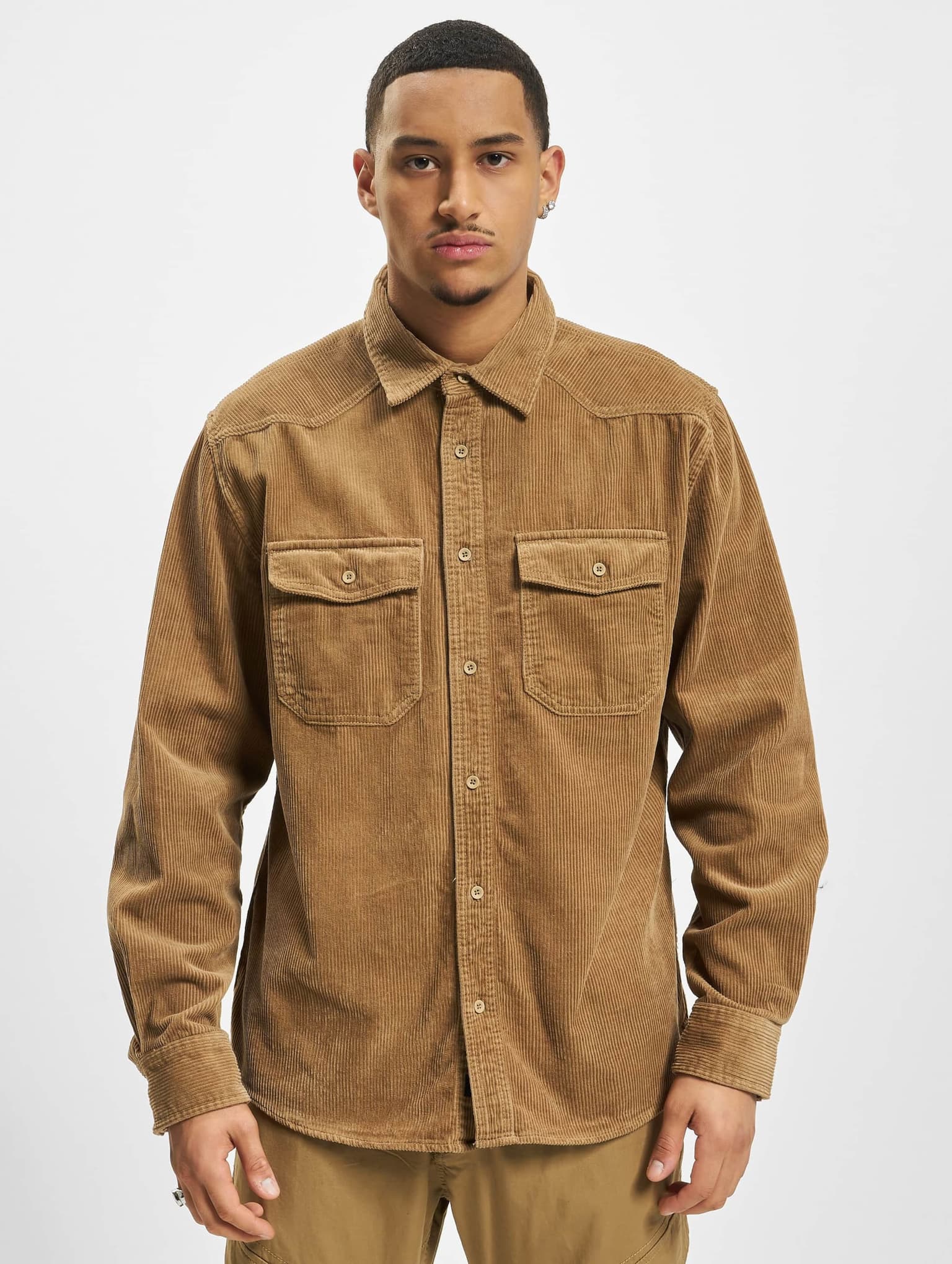 Brandit Corduroy Classic Shirt Long Sleeve – Bild 3
