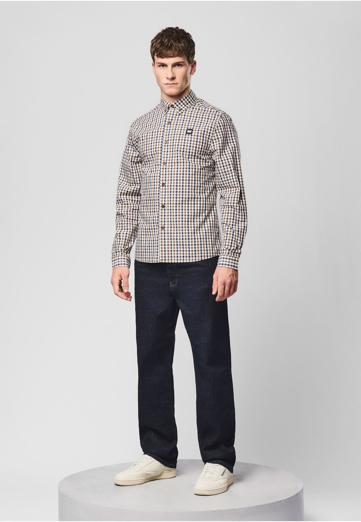Weekend Offender LISBON HOUSE CHECK LONG SLEEVE SHIRT – Bild 3