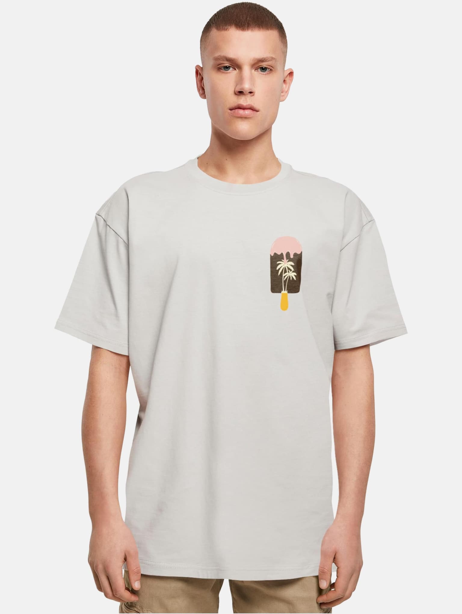 Merchcode POD Summer - Icecream Heavy Oversize Tee