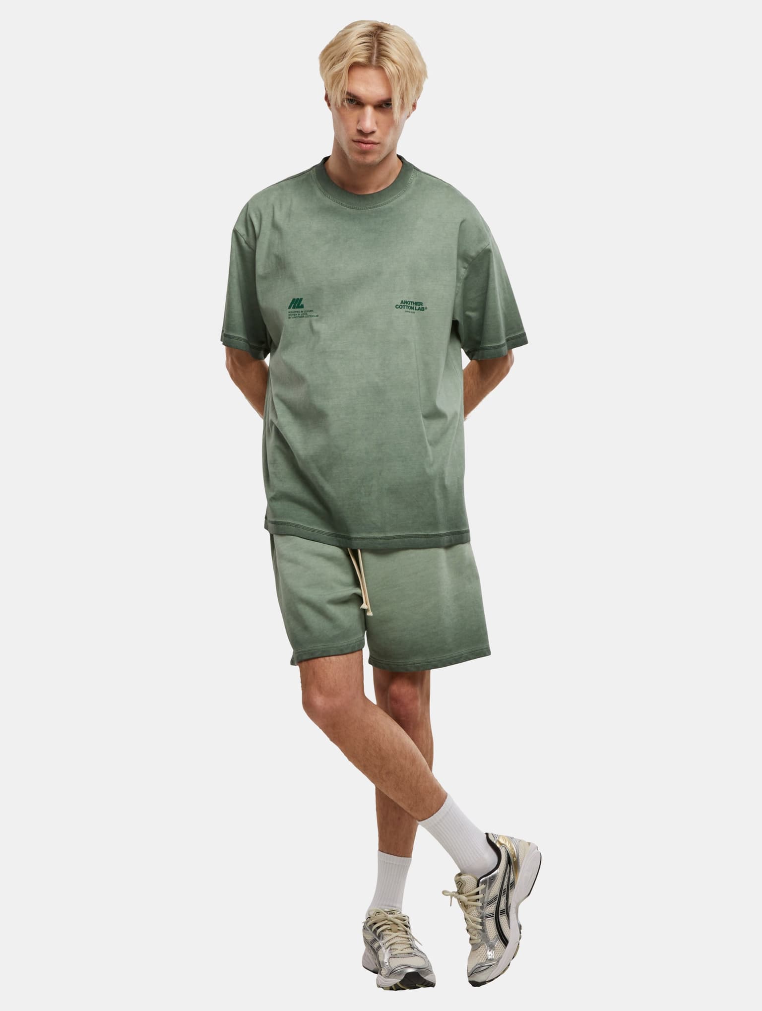 Another Cotton Lab Signature Washed Oversized Short – Bild 4