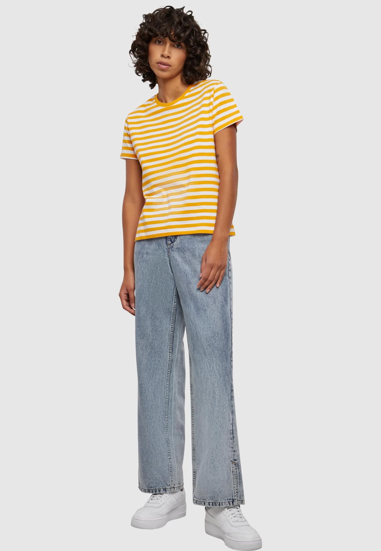 Urban Classics Ladies Regular Striped Tee – Bild 3