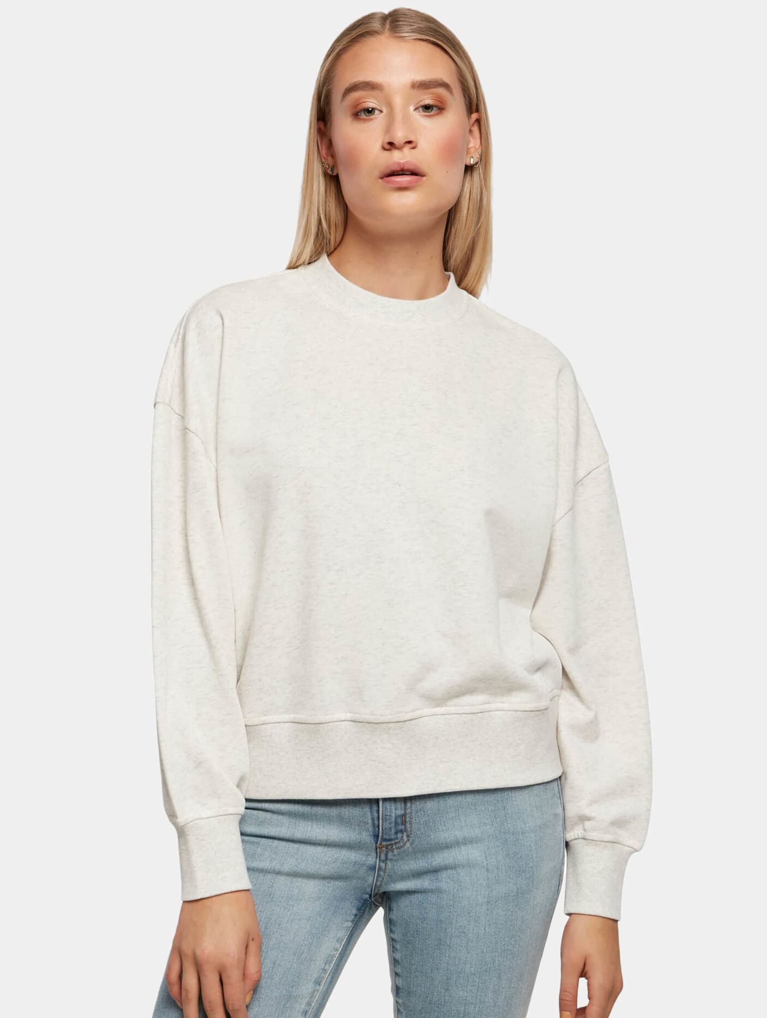 Urban Classics Ladies Oversized Rainbow Crewneck