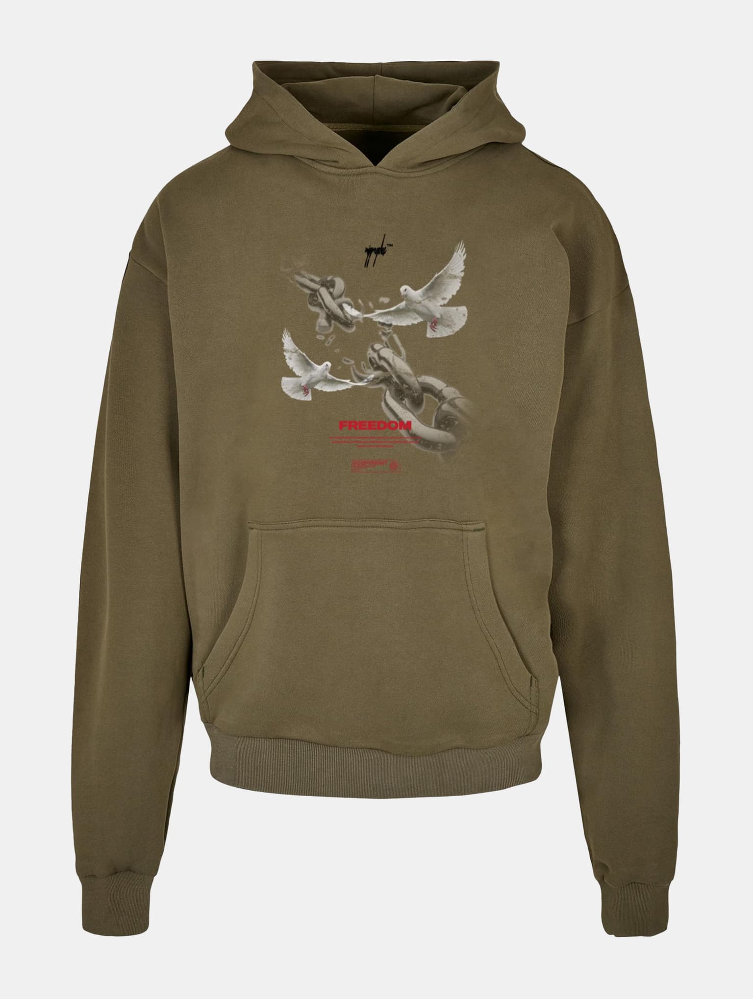 MJ Gonzales Ladies Freedom x Heavy Oversized Hoody – Bild 2