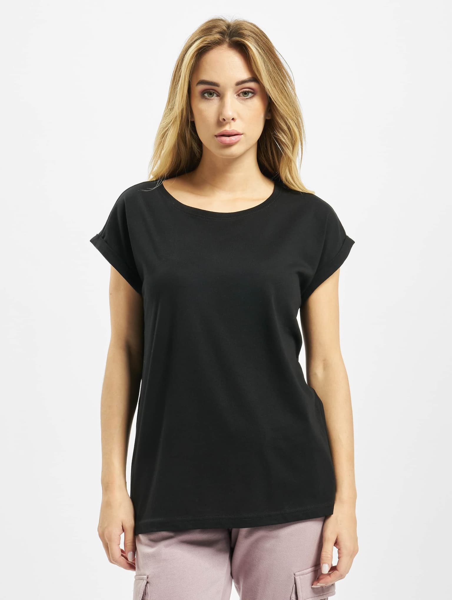 Urban Classics Ladies Essentials Extended Shoulder Tee – Bild 3