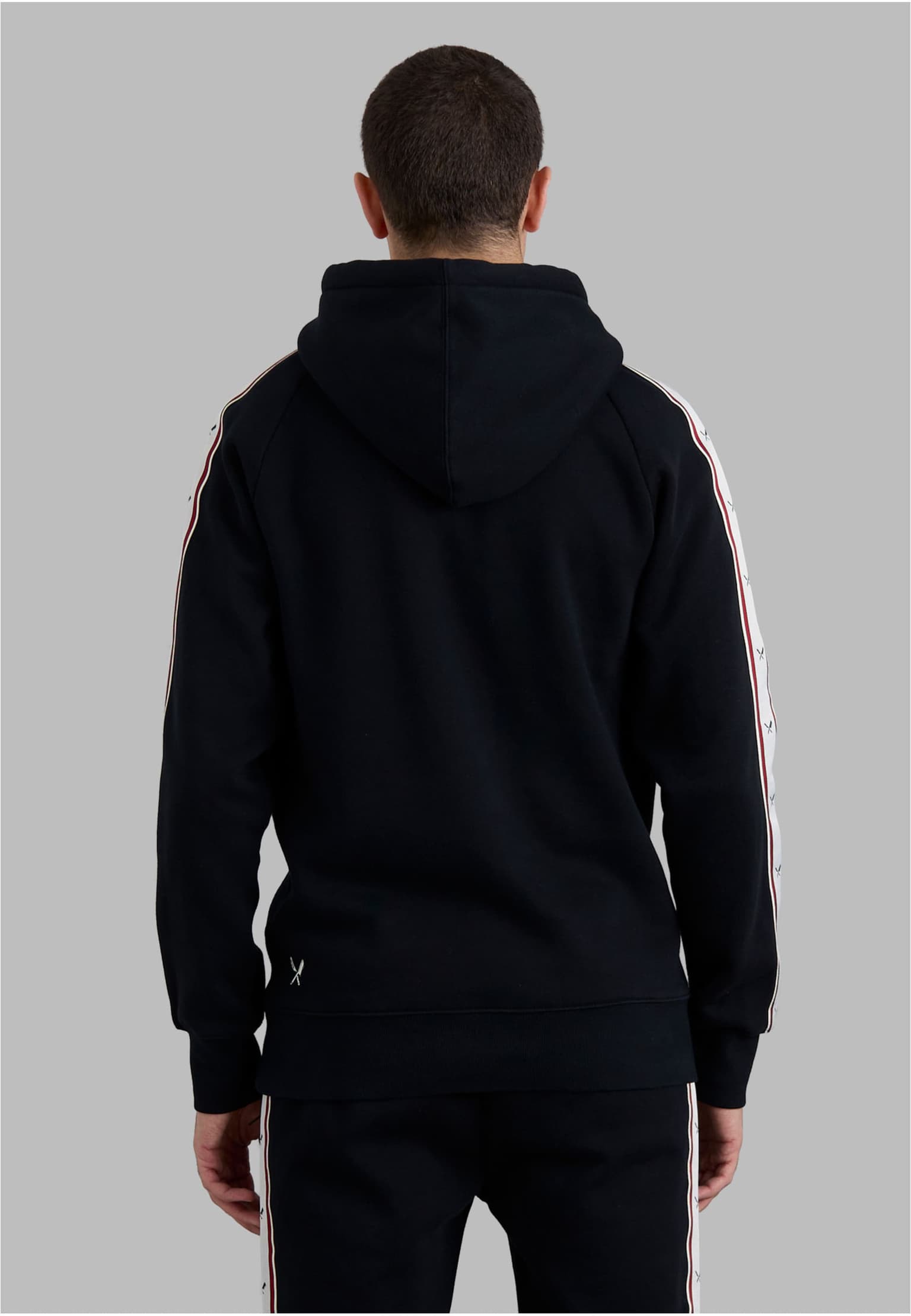 Distorted People Blades Tape Raglan Hoodie – Bild 2
