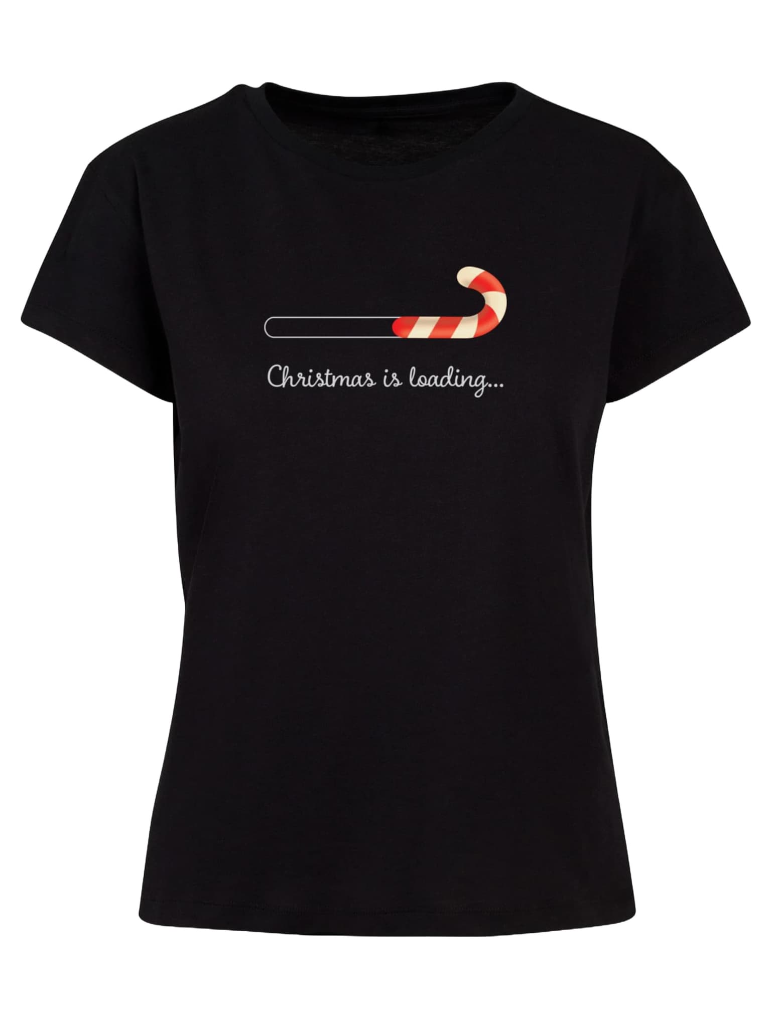 Merchcode POD Ladies Christmas Loading Box Tee – Bild 3