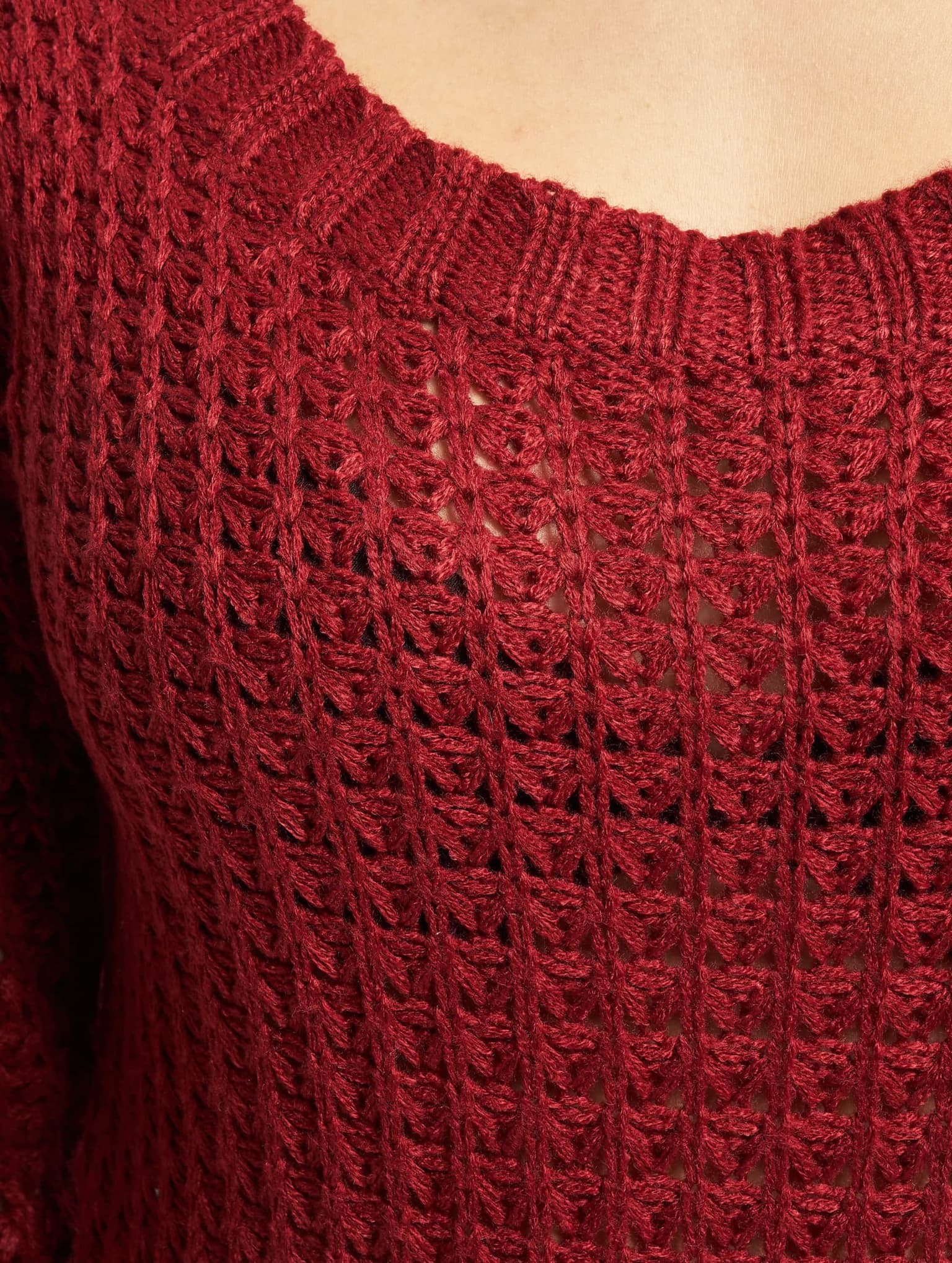 Urban Classics Ladies Long Wideneck Sweater – Bild 4
