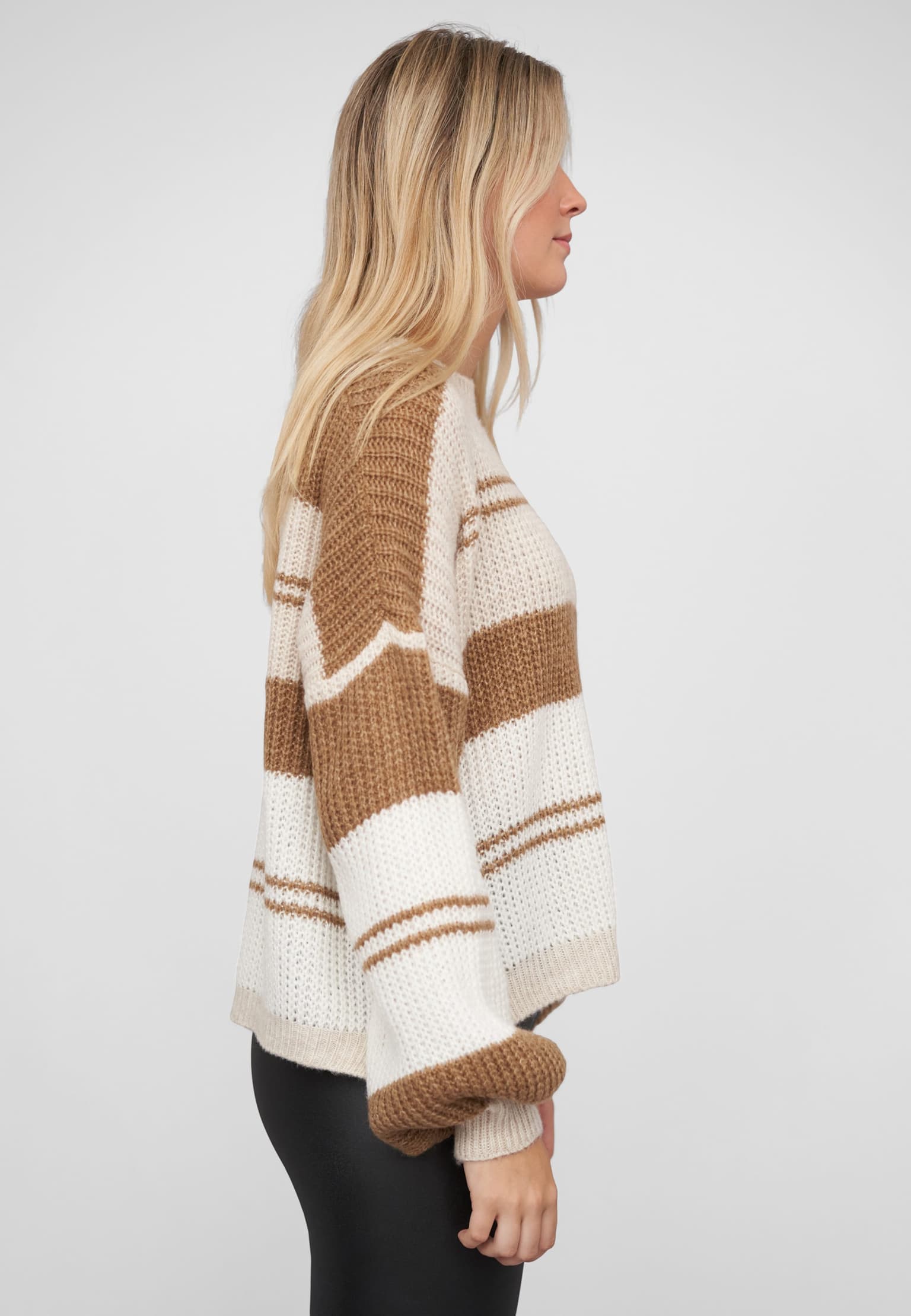 Cloud5ive Knit Sweater with stripes – Bild 4