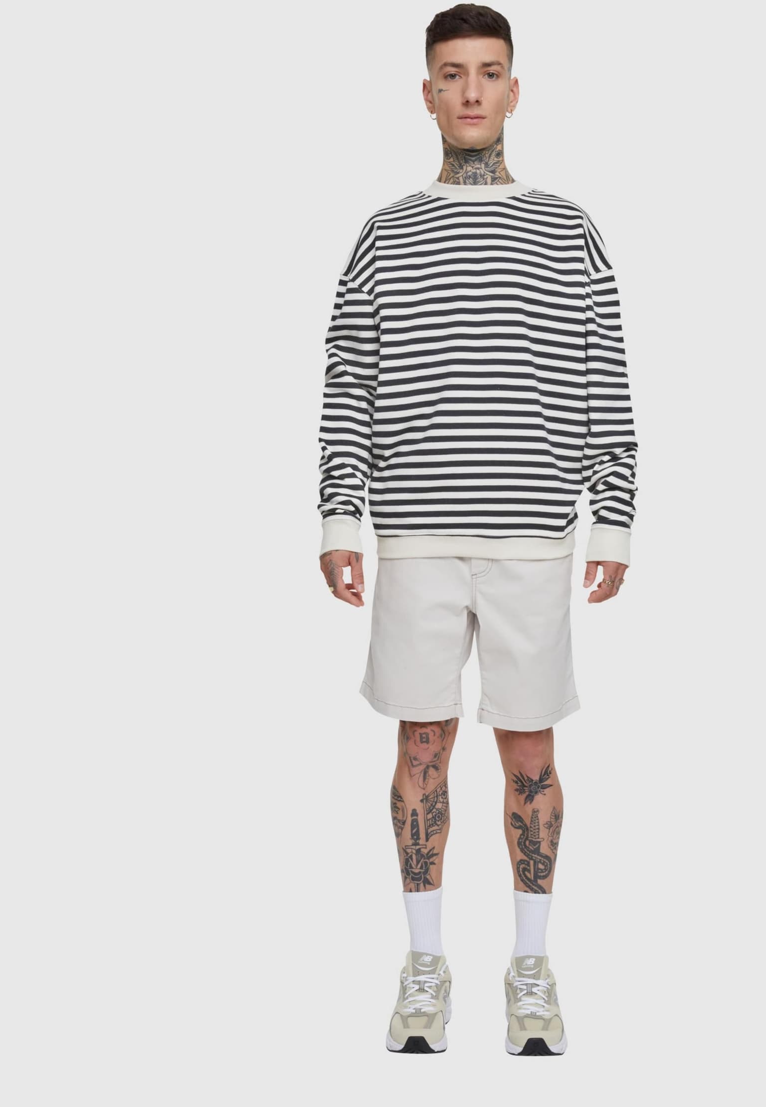 Urban Classics Striped Crewneck – Bild 3