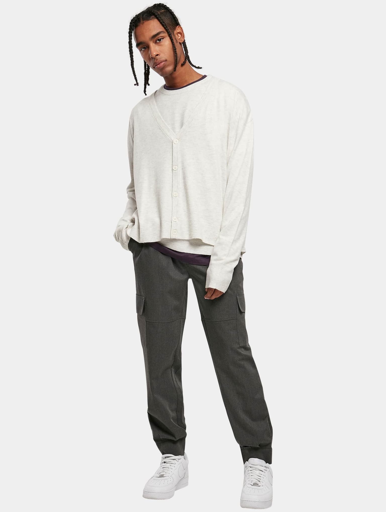 Urban Classics Eco Mix Boxy Cardigan – Bild 4