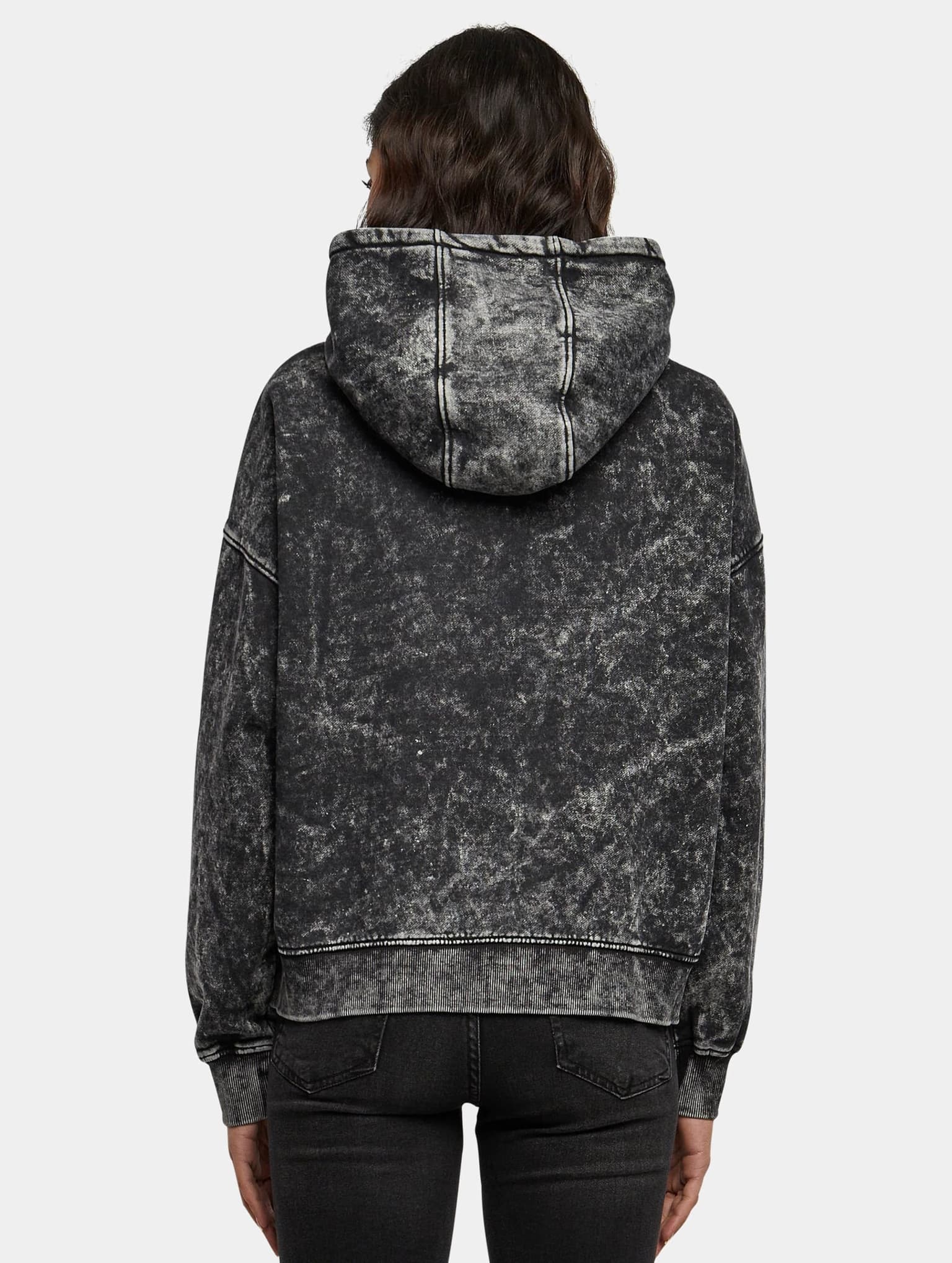 Urban Classics Ladies Oversized Towel Washed Hoody – Bild 2