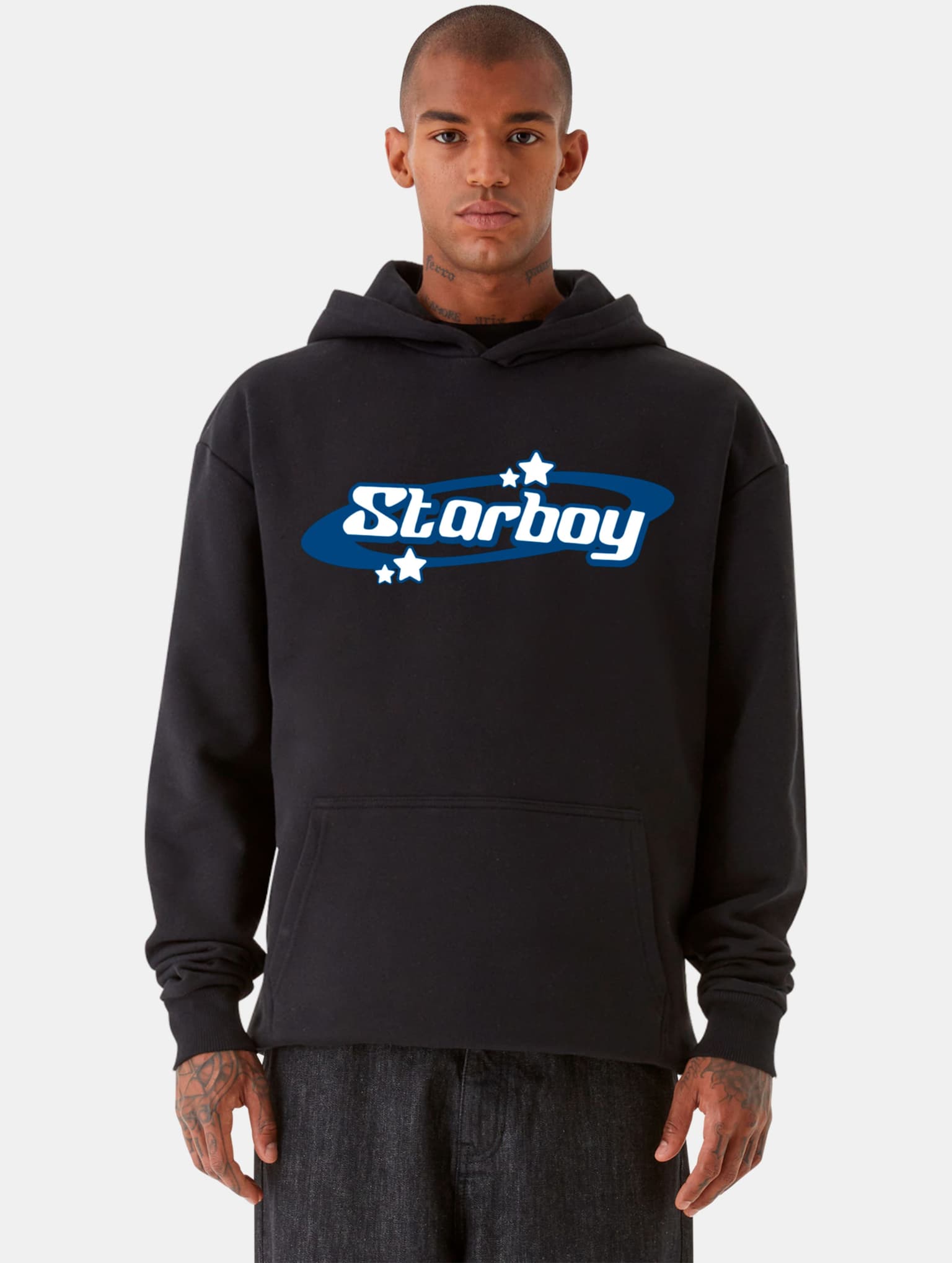9N1M SENSE STARBOY 2 Black Hoodie