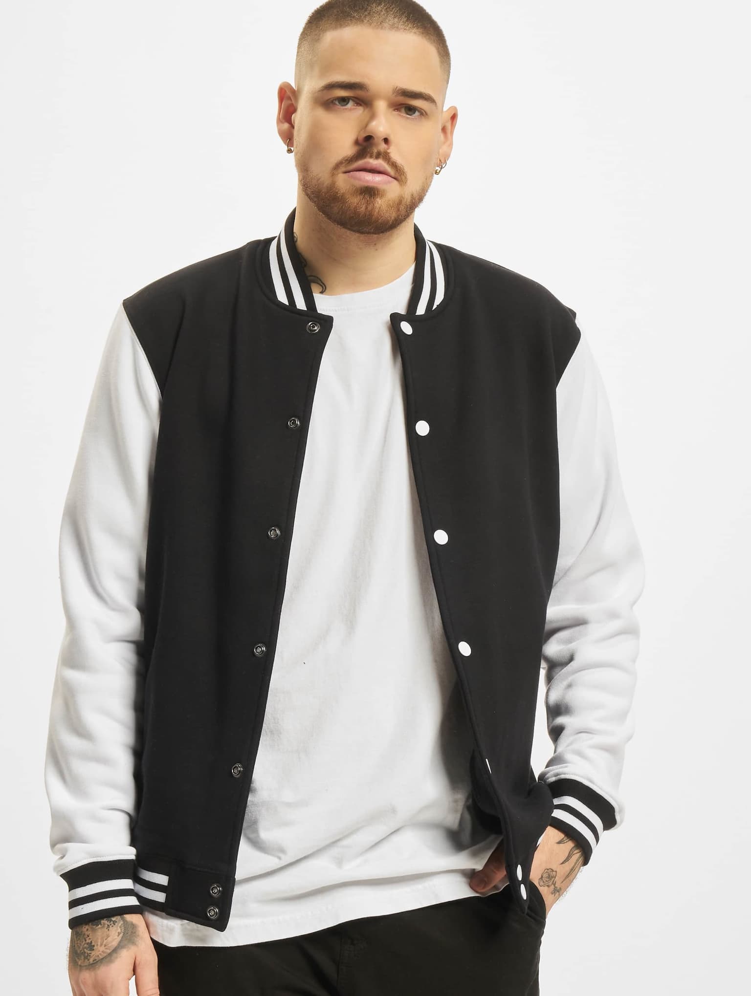 Urban Classics 2-tone College Sweatjacket