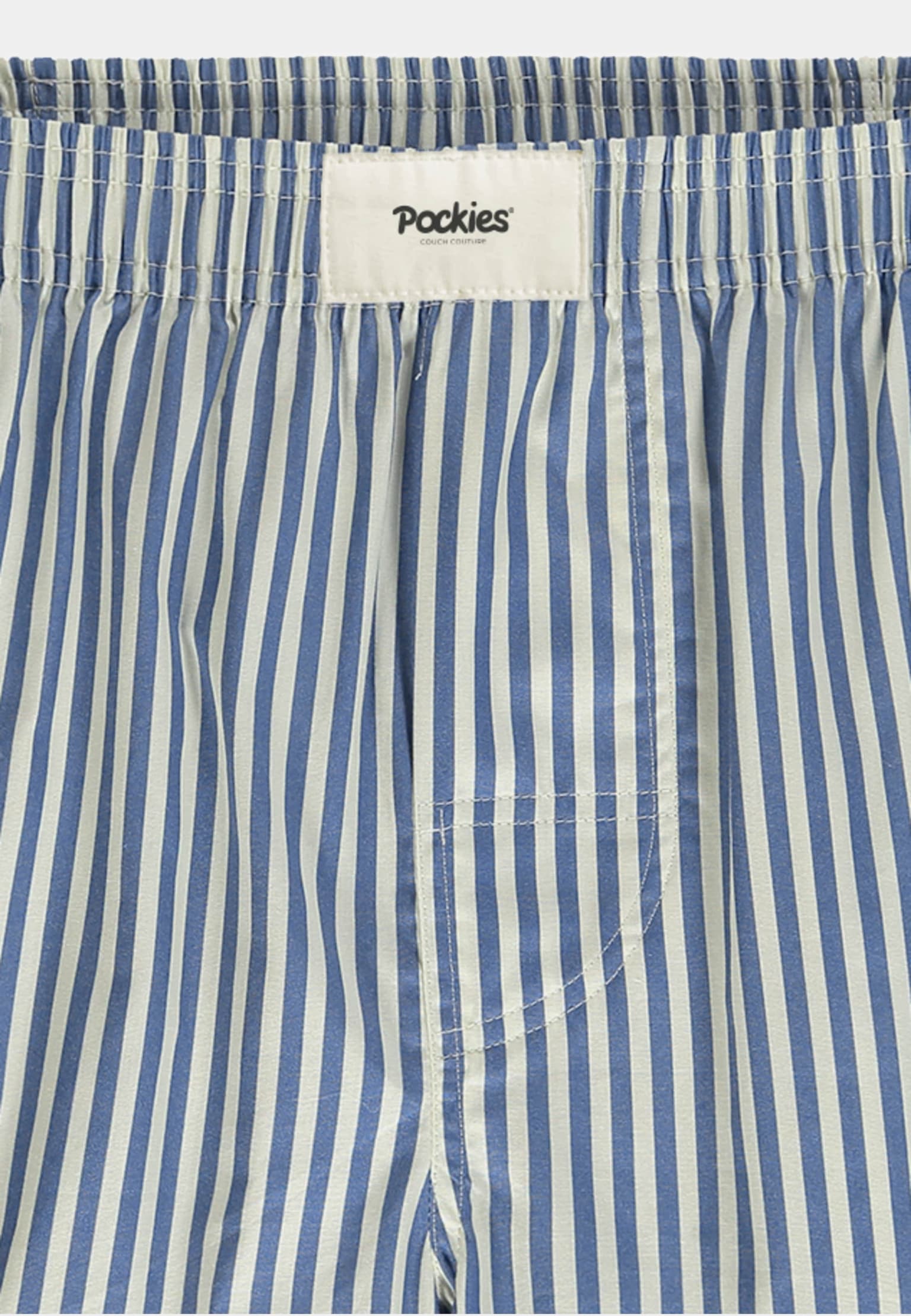 Pockies Blue Striped - Boyfriend Boxers – Bild 4