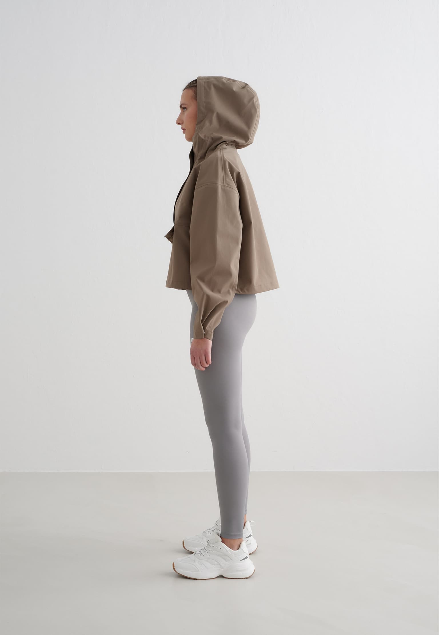 aimn Cropped Waterproof Anorak – Bild 3