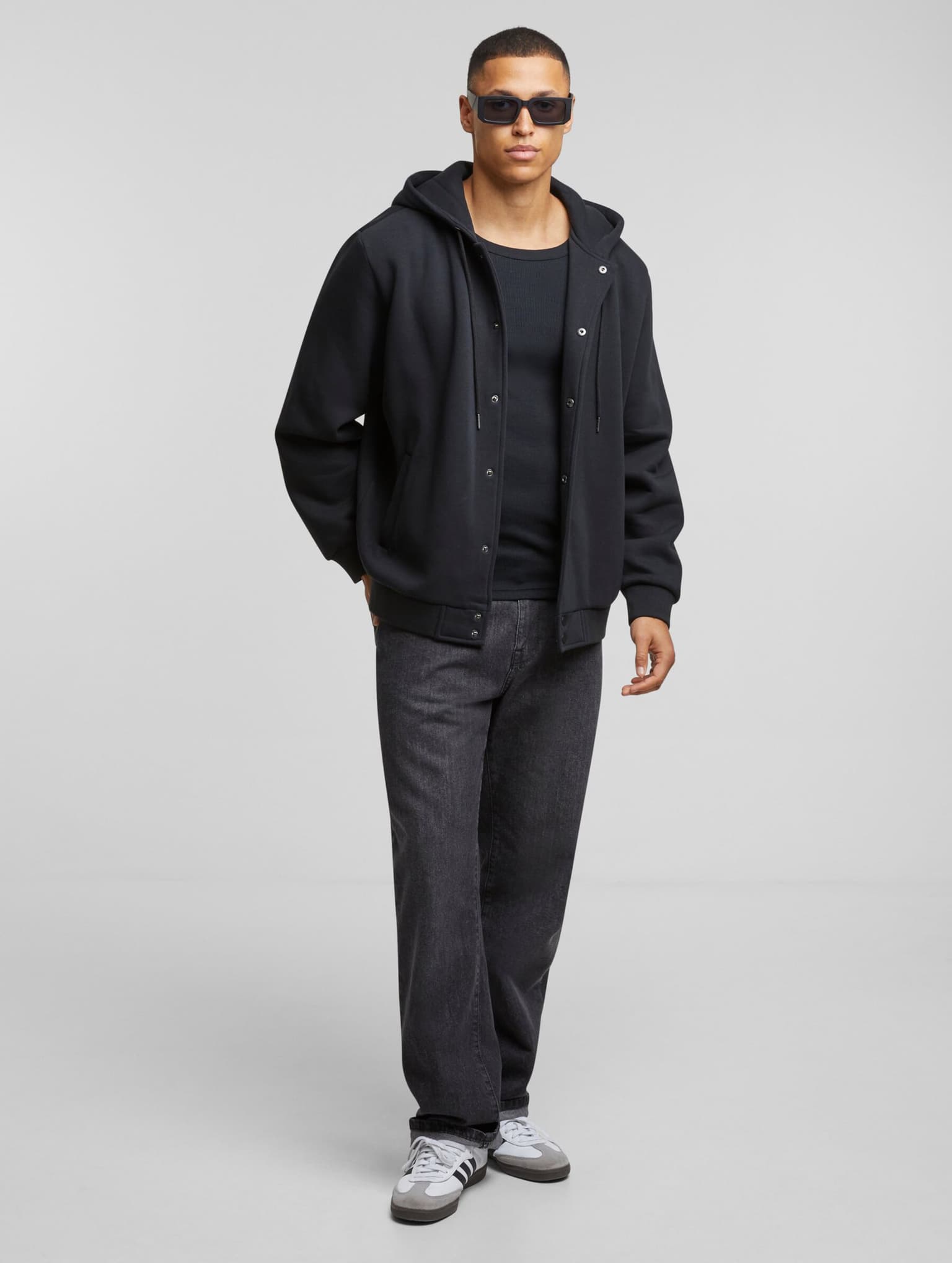 Urban Classics Fluffy Fleece Hoodjacket – Bild 4