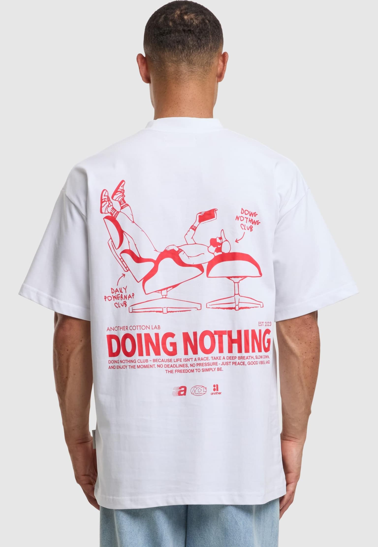 Another Cotton Lab Doing Nothing T-Shirt – Bild 2