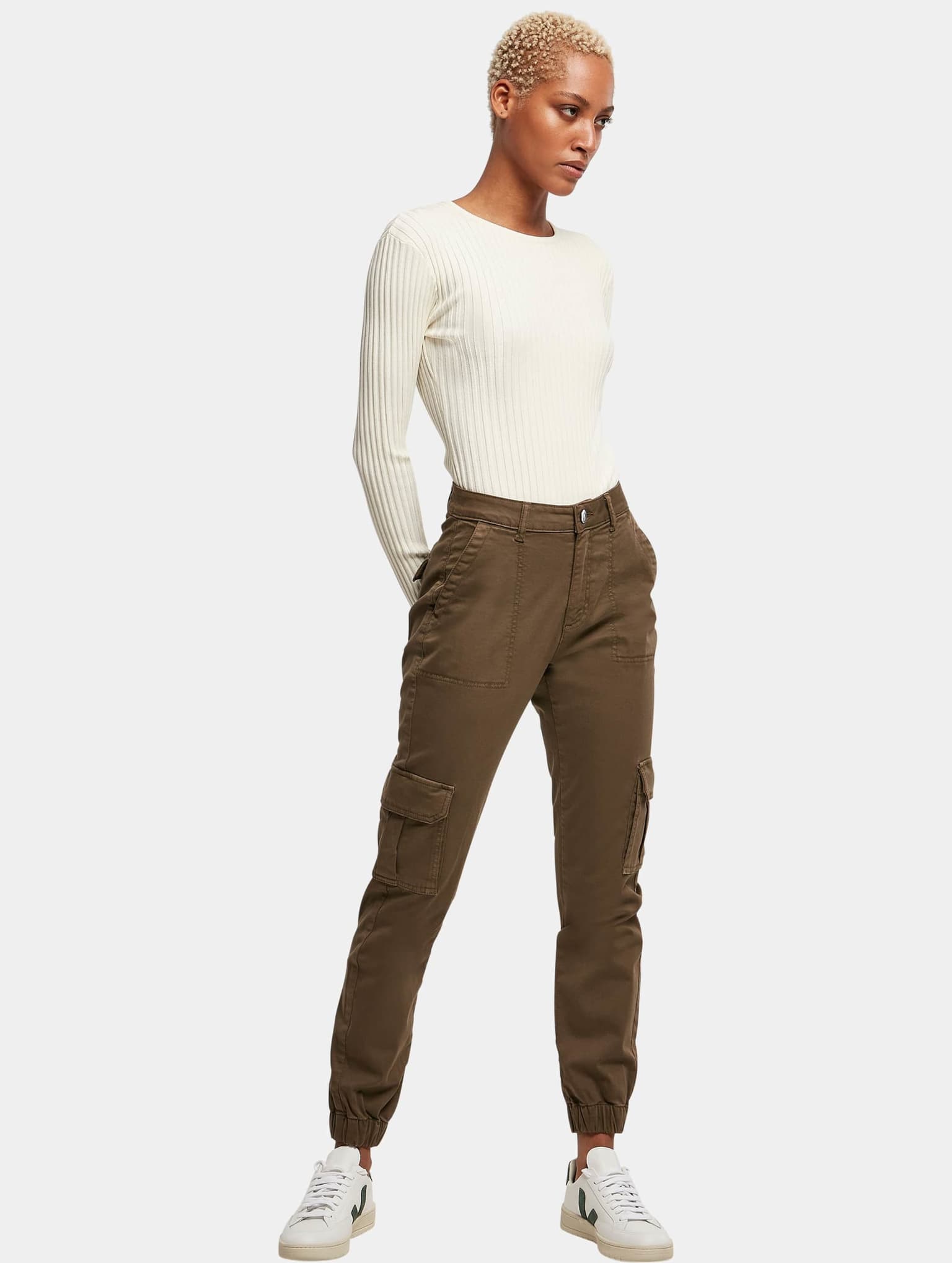 Urban Classics Ladies Rib Knit Longsleeve Body – Bild 4