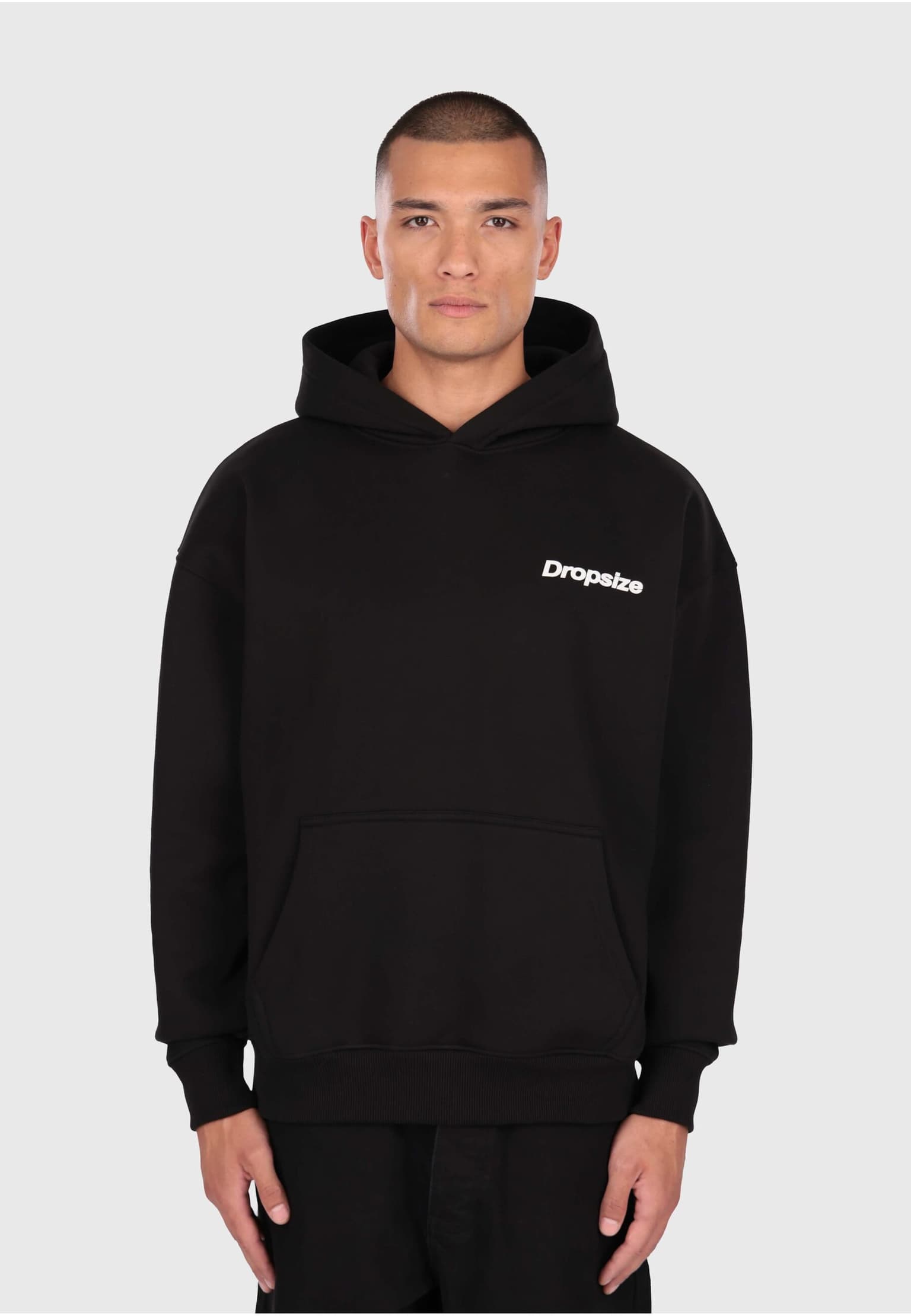 Dropsize HEAVY OVERSIZE HALFTONE STAR HOODIE