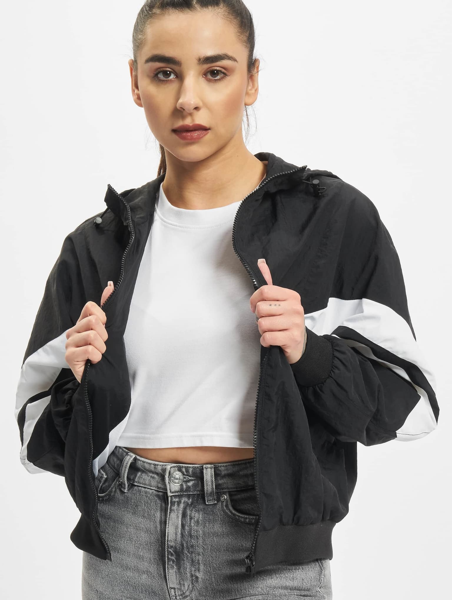 Urban Classics Ladies Crinkle Batwing Jacket