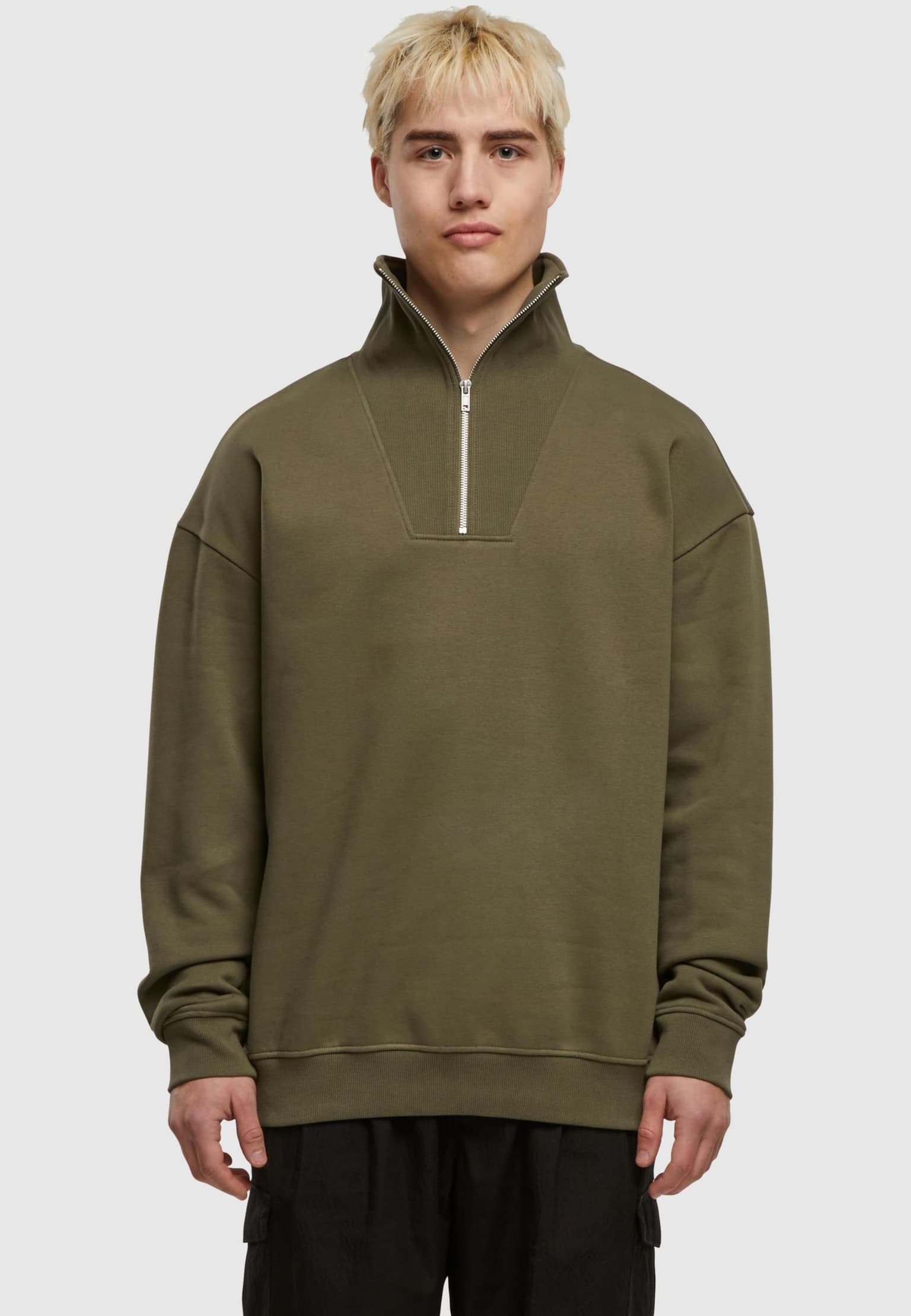 Urban Classics Cut&Sew Troyer – Bild 3