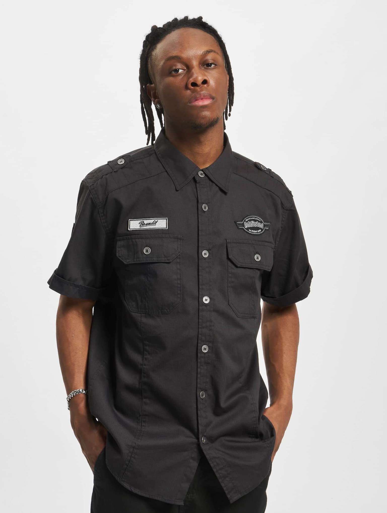 Brandit Luis Vintage Shirt Short Sleeve – Bild 3