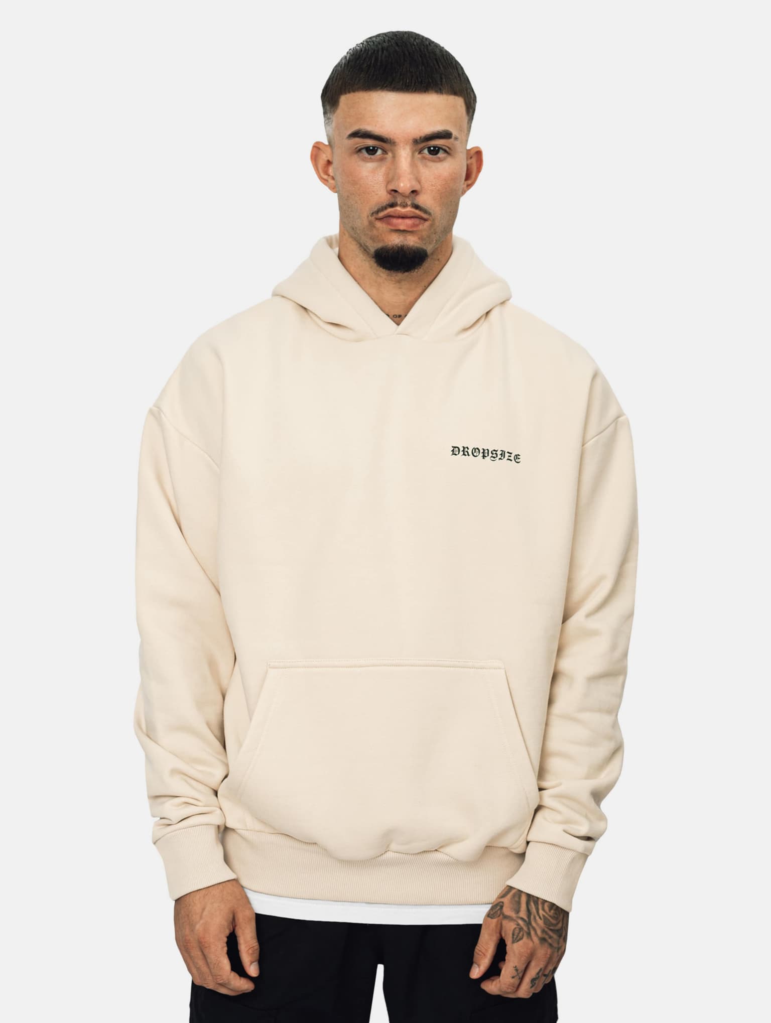 Dropsize Heavy Oversize Circle Hoodie