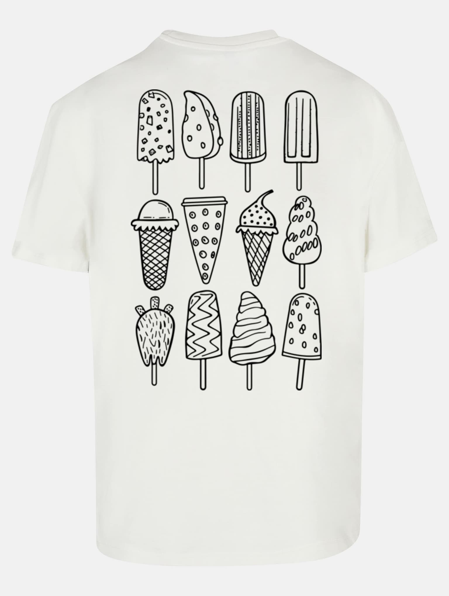 Merchcode Ice Cream Oversized T-shirt – Bild 4
