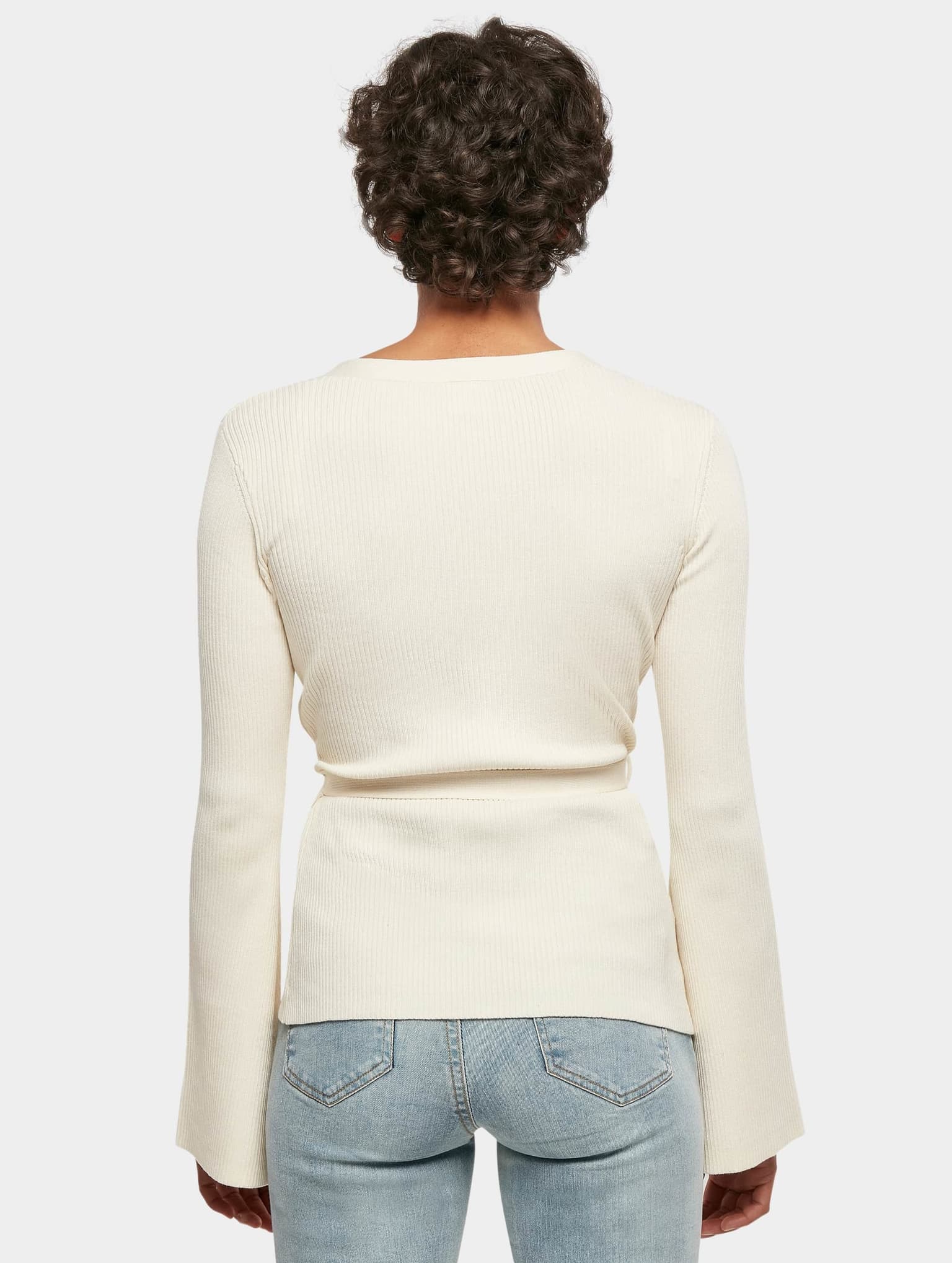 Urban Classics Ladies Rib Knit Wrapped Cardigan – Bild 2