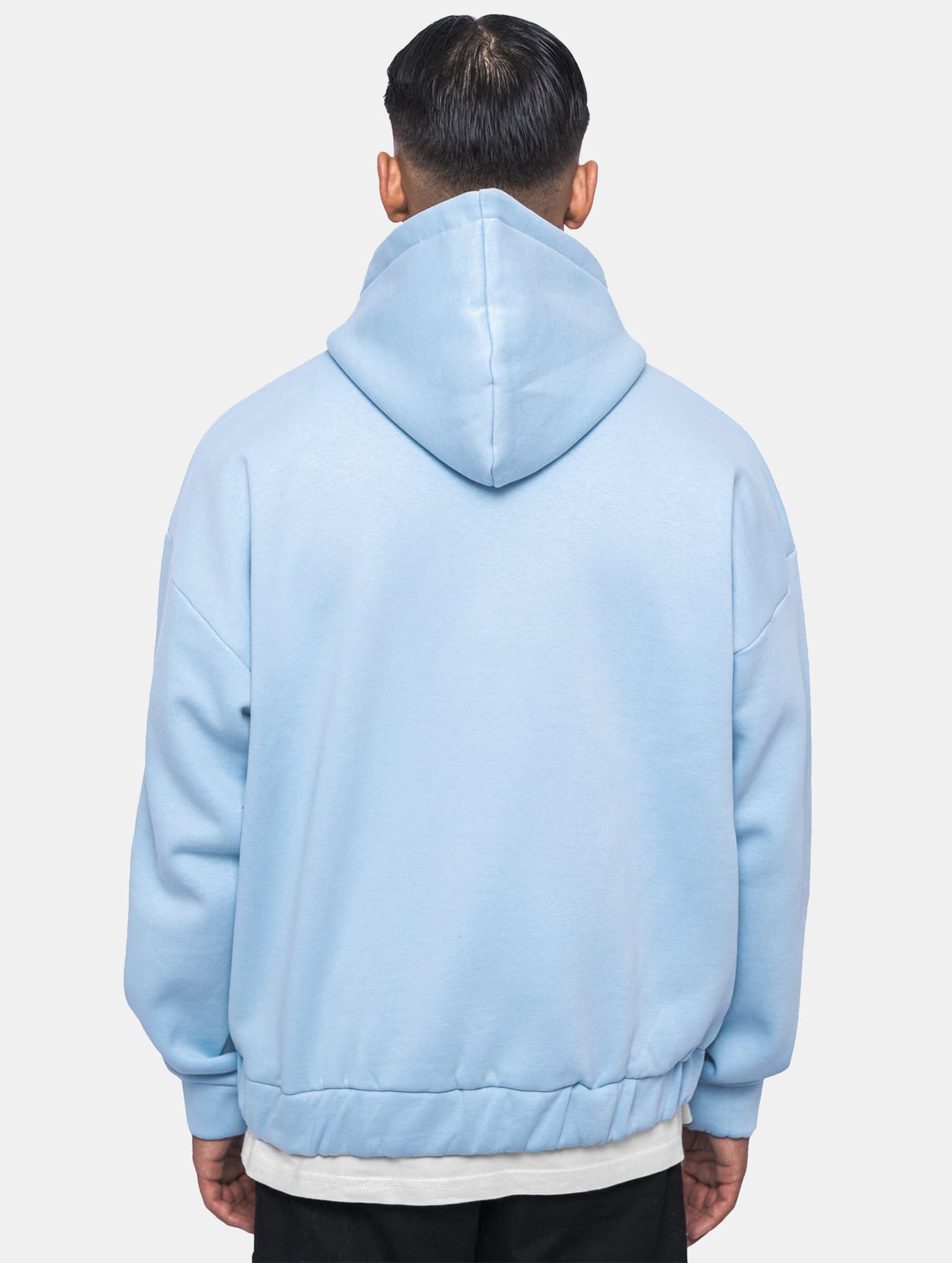 Dropsize Super Heavy Oversize Blank Zip Hoodie – Bild 2