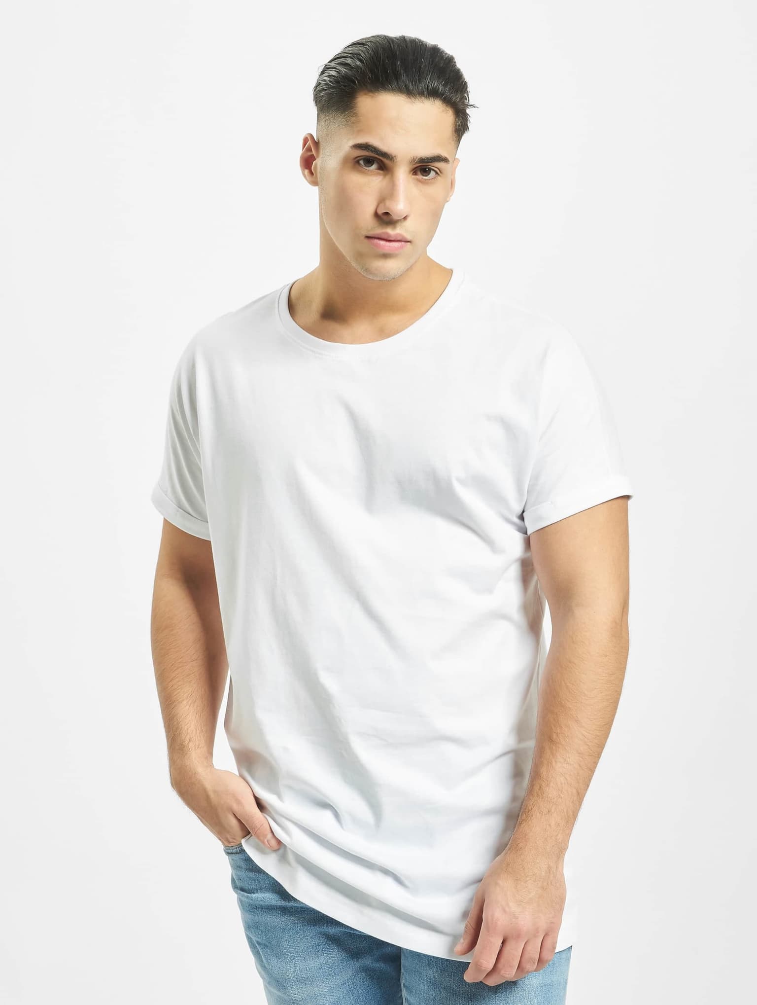 Urban Classics Long Shaped Turnup Tee – Bild 3