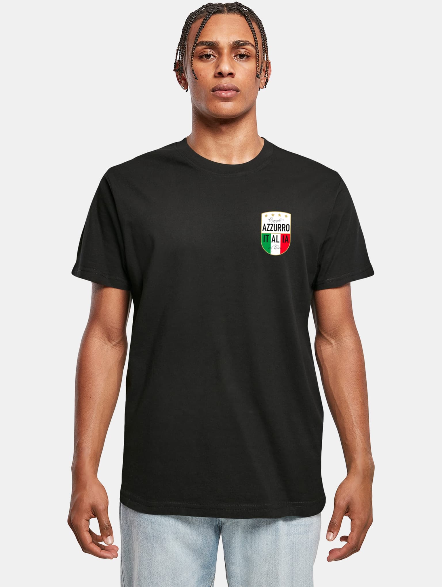 Mister Tee Azurro Italia Crest
