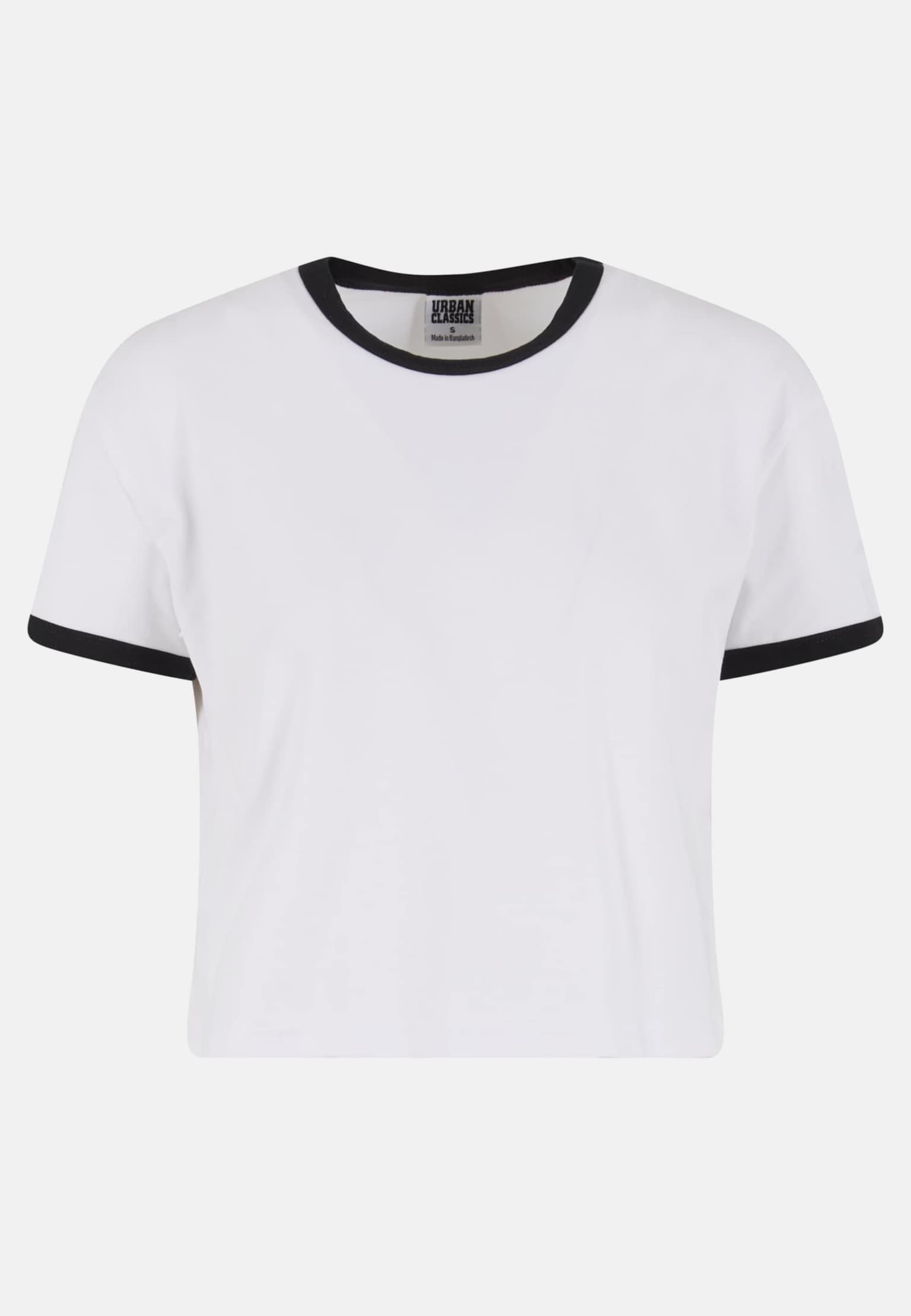 Urban Classics Ladies Contrast Retro T-Shirt – Bild 3