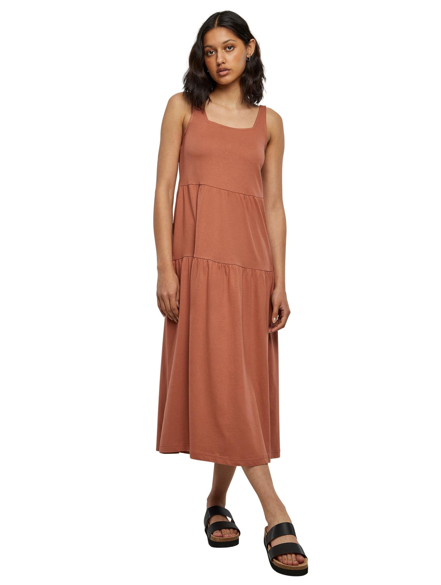 Urban Classics Ladies 7/8 Length Valance Summer Dress – Bild 4