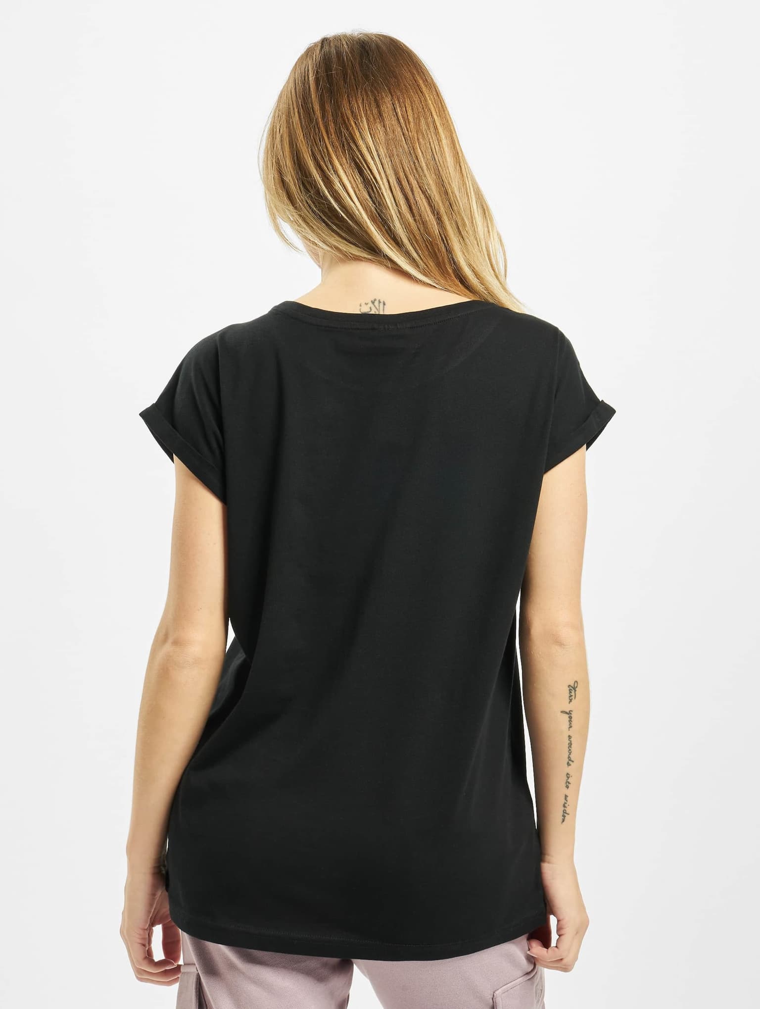 Urban Classics Ladies Essentials Extended Shoulder Tee – Bild 2