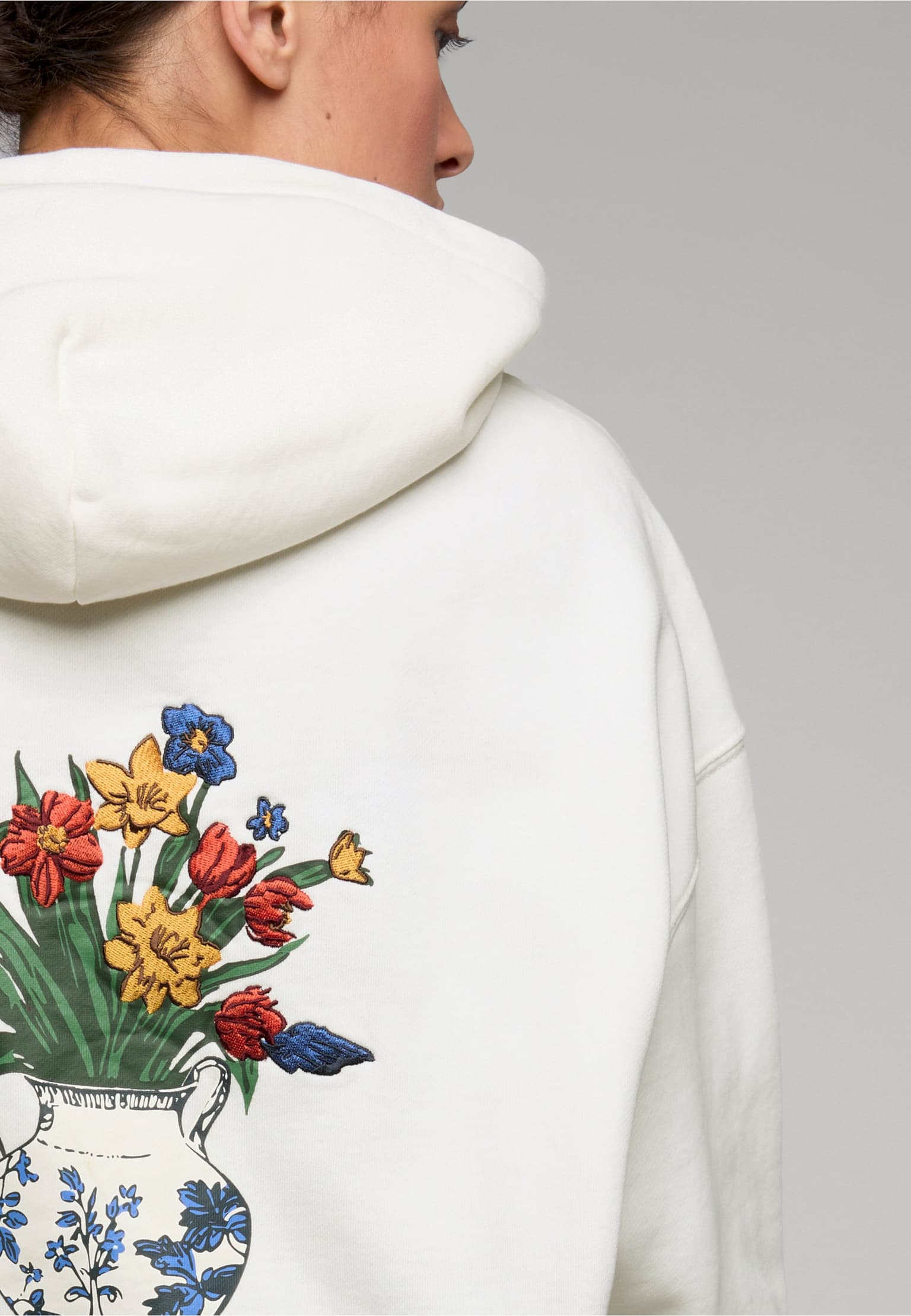 PEGADOR Modra Oversized Hoodie – Bild 4