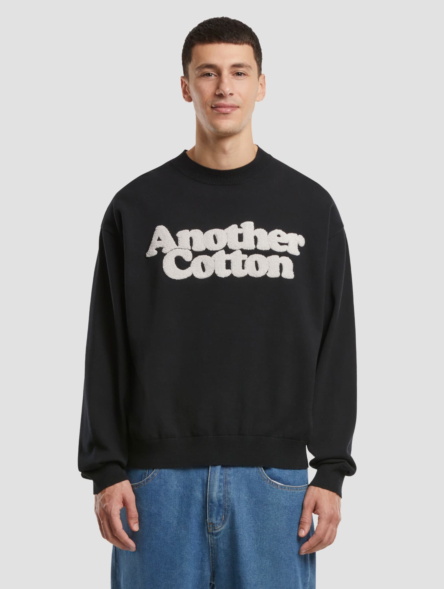 Another Cotton Lab Chenille Oversize Knit Sweatshirt – Bild 3
