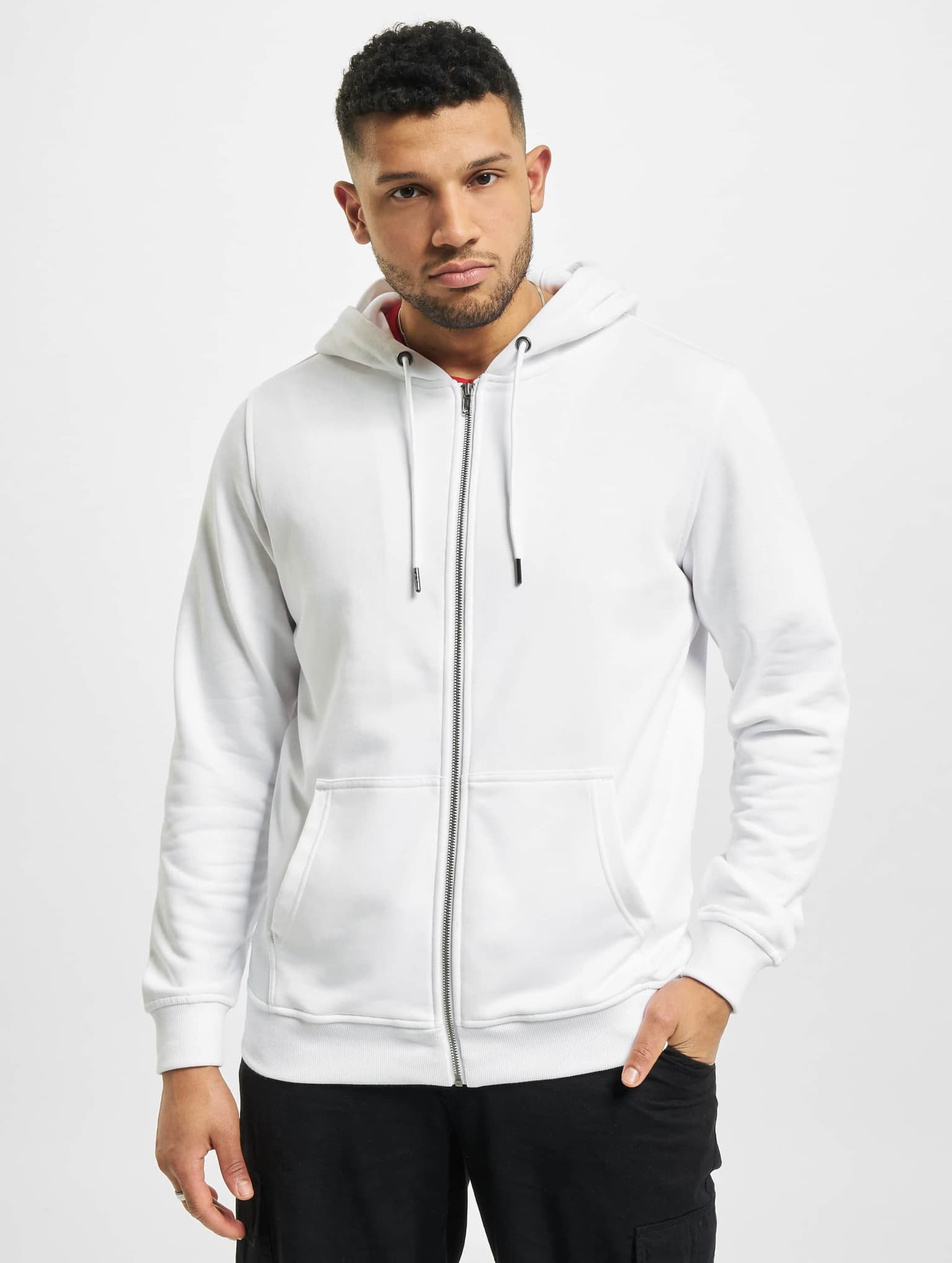 Urban Classics Basic Terry Zip Hoody – Bild 3