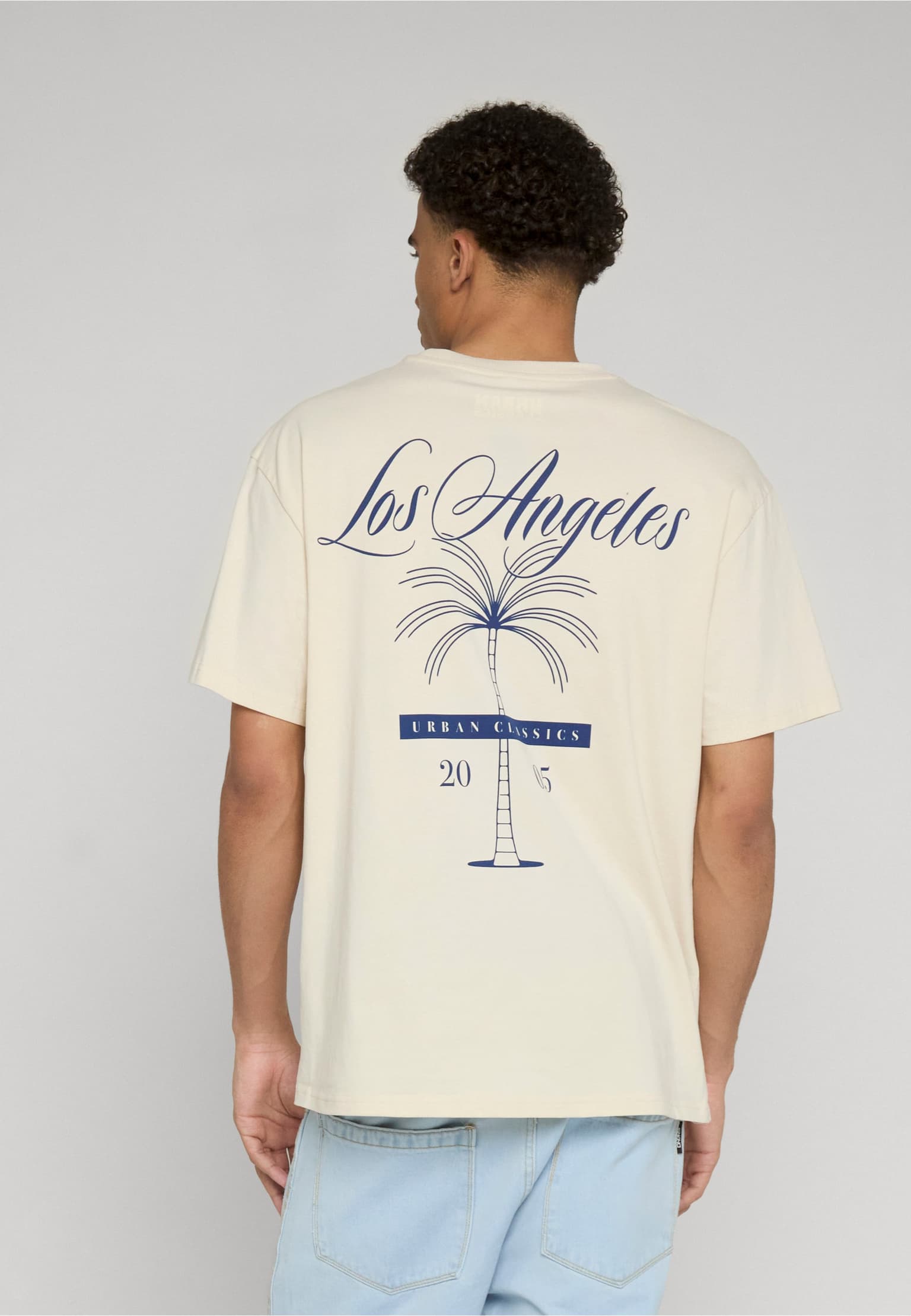 Urban Classics Palm Logo Loose Tee