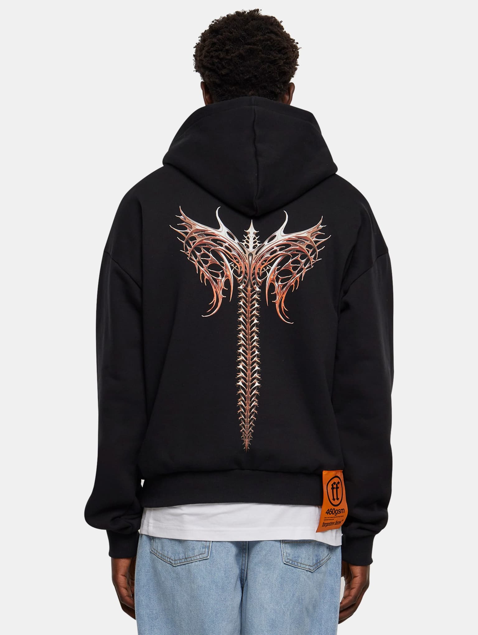 Forgotten Faces Chrome Wings Ultra Heavy Oversized Hoody