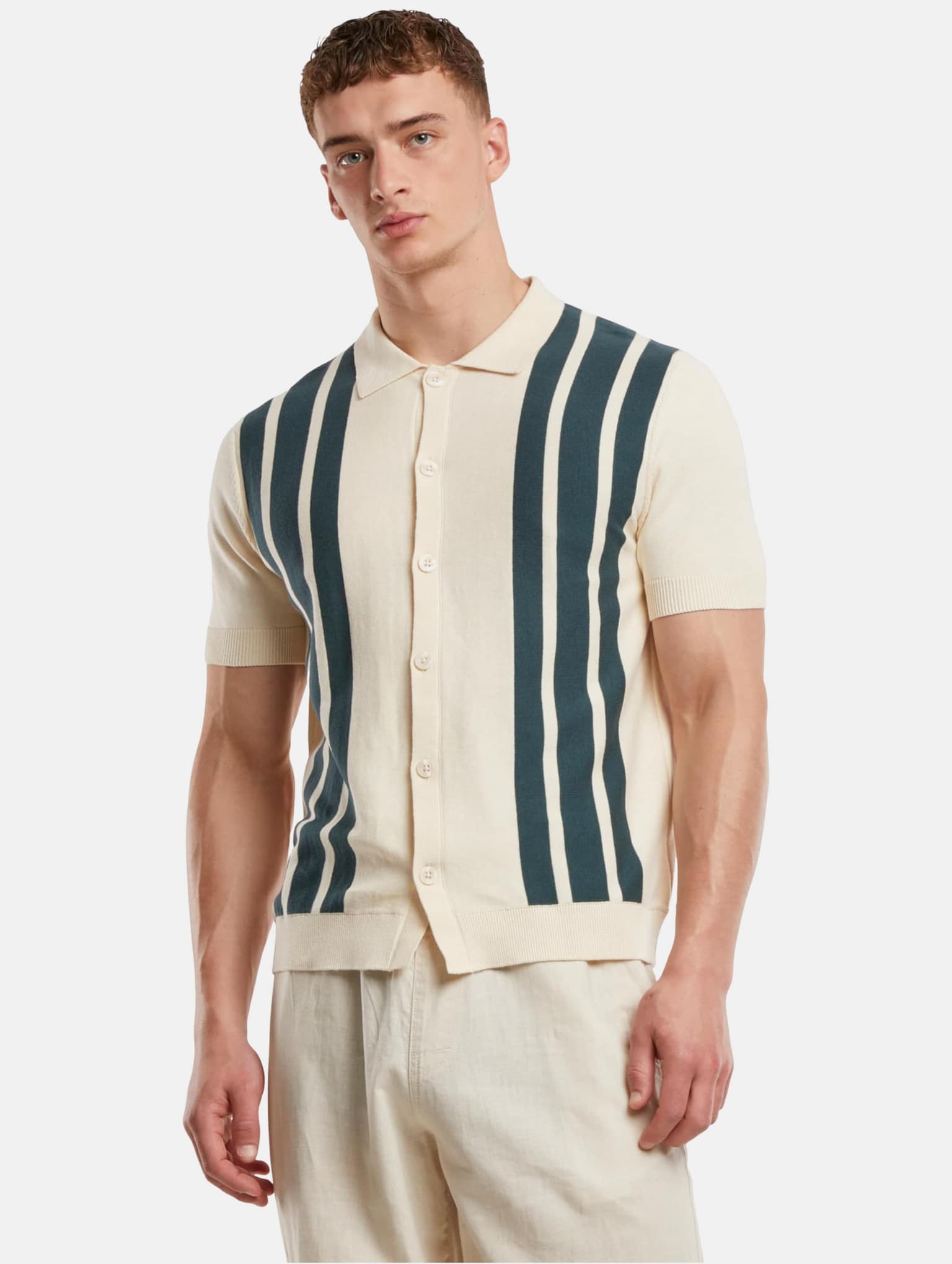 Urban Classics Knit Retro Shirt
