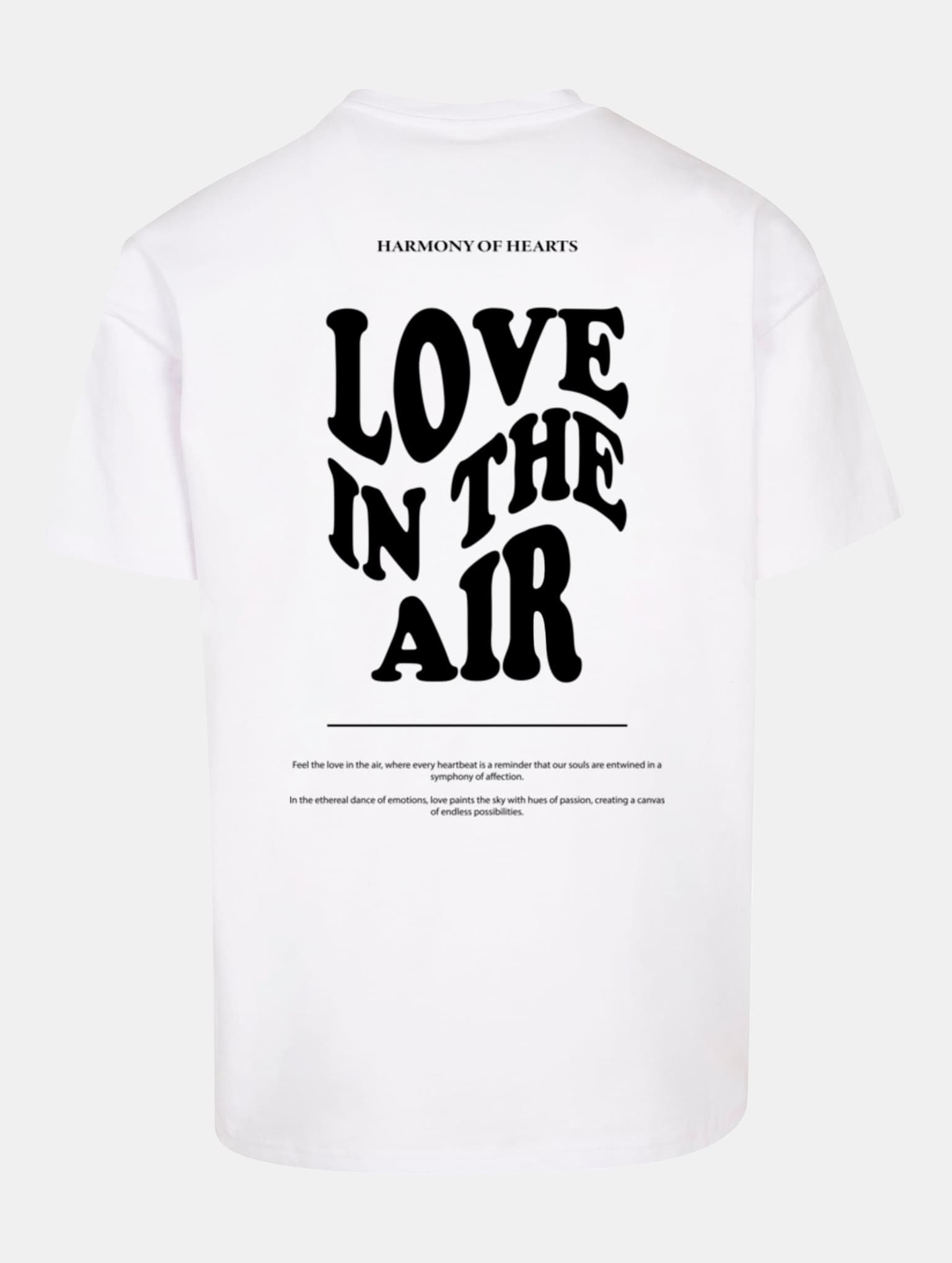 Merchcode Love In The Air Heavy Oversize T-Shirt – Bild 4