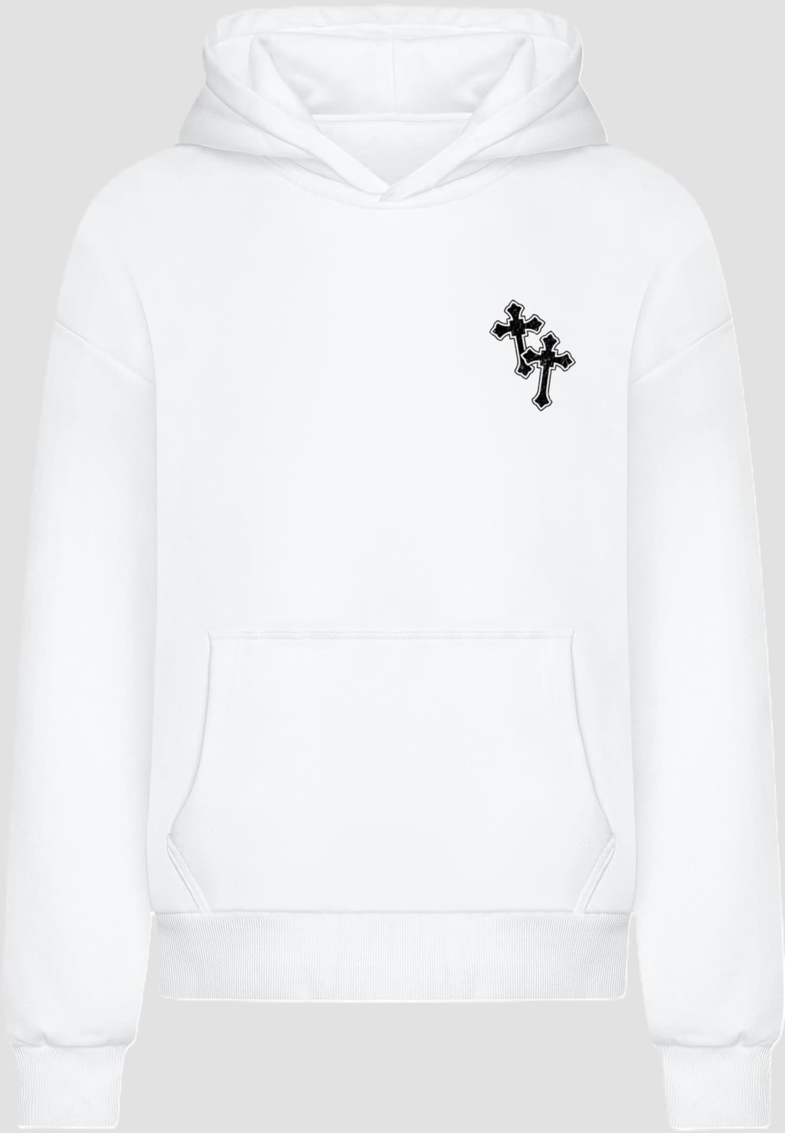 Mister Tee Believe In Strength Ultra Heavy Oversized Hoody – Bild 3